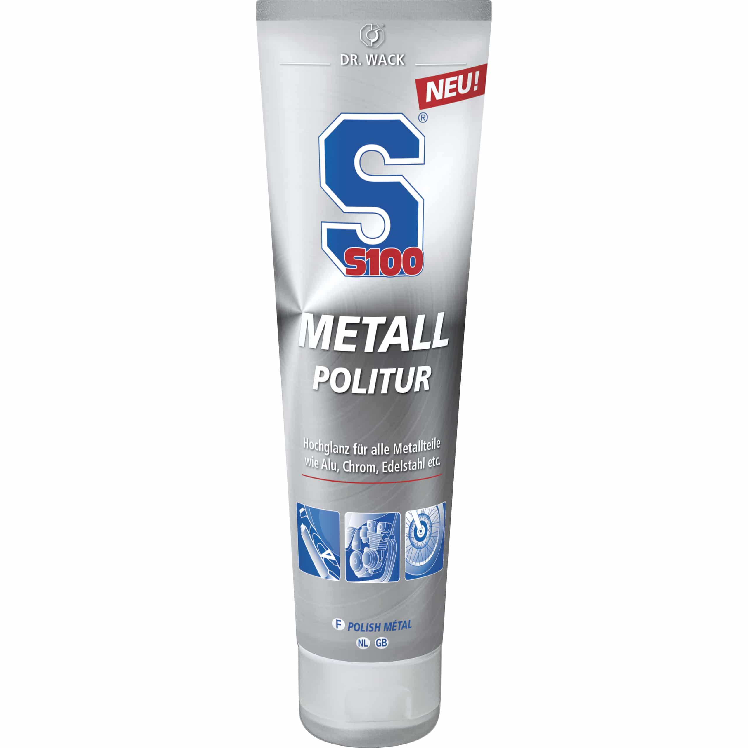 S100 Metallpolitur 100ml - Motorradzubehör - Reinigung & Pflege