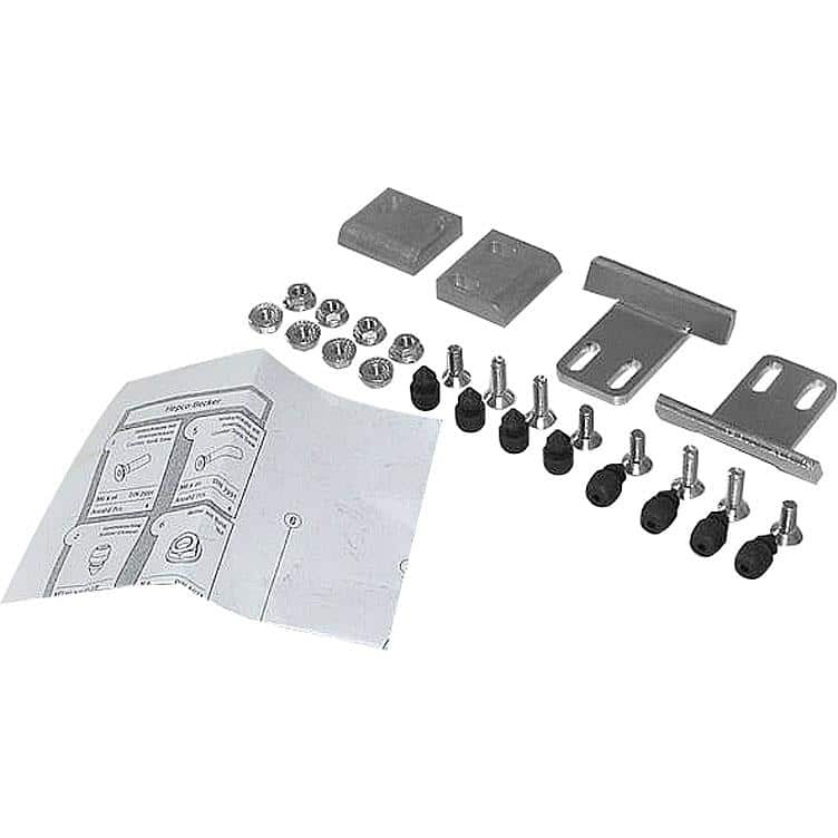 SW-MOTECH Adapter für Hepco & Becker an QUICK-LOCK/Adventure Träger - Motorradzubehör - Motorradgepäck