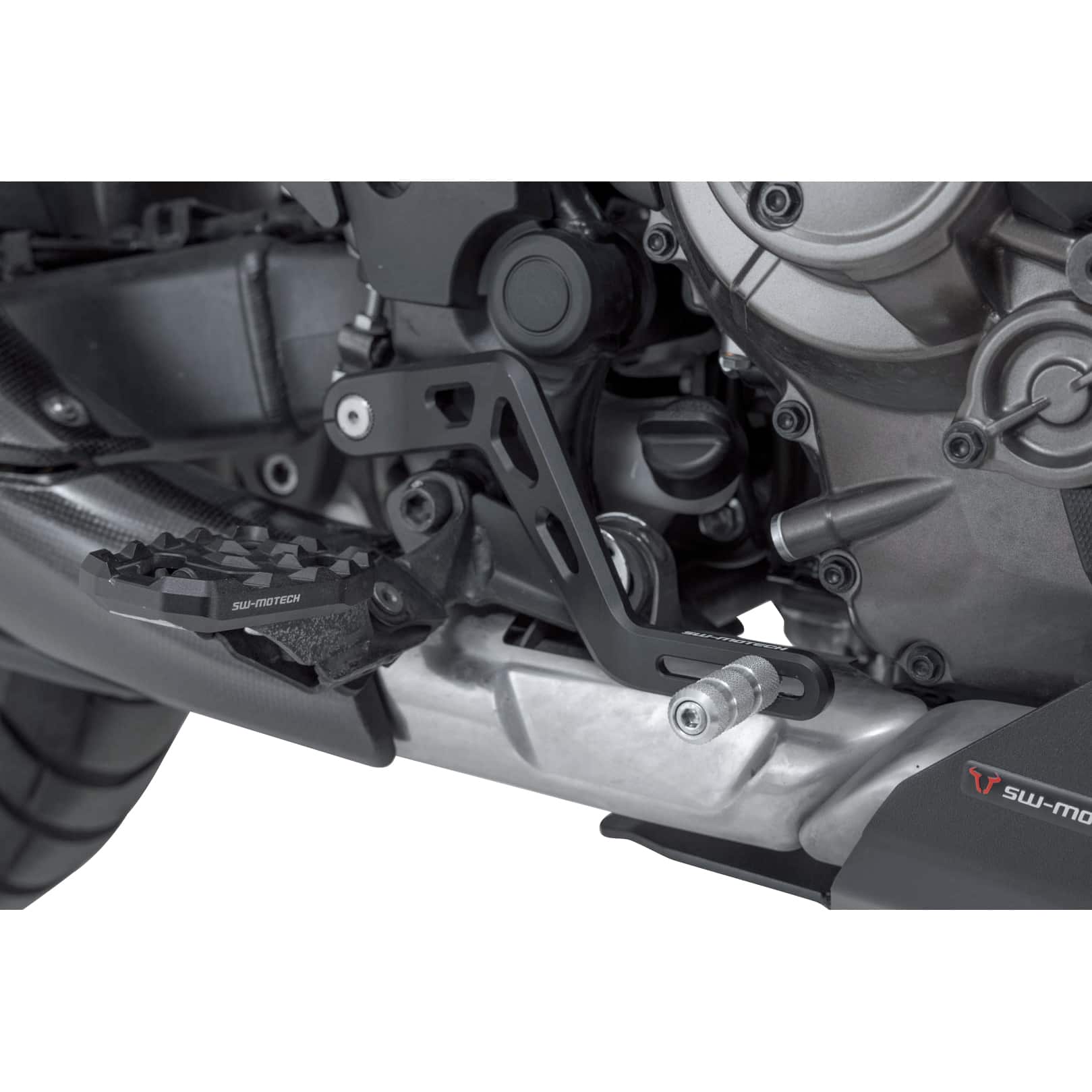 SW-MOTECH Fußbremshebel Alu schwarz für Honda CRF/NT 1000/1100 - Motorradteile & Ersatzteile - Fußrasten & Hebel