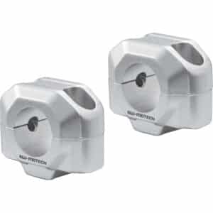 SW-MOTECH Lenkererhöhung AB für 28mm Lenker um 20mm silber - Motorradteile & Ersatzteile - Lenker