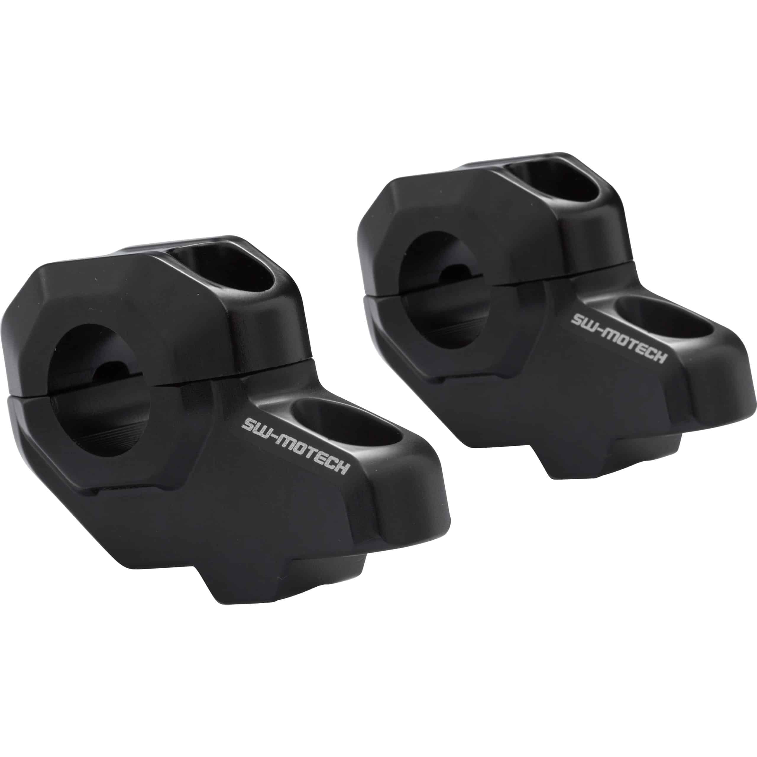 SW-MOTECH Lenkerverlegung SS für 28 mm Lenker schwarz - Motorradteile & Ersatzteile - Lenker