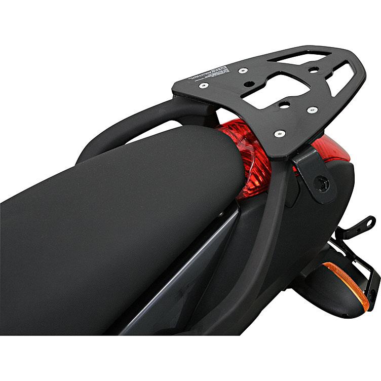 SW-MOTECH QUICK-LOCK Alu-Rack schwarz für BMW K 1200/1300 R /Sport - Motorradzubehör - Motorradgepäck