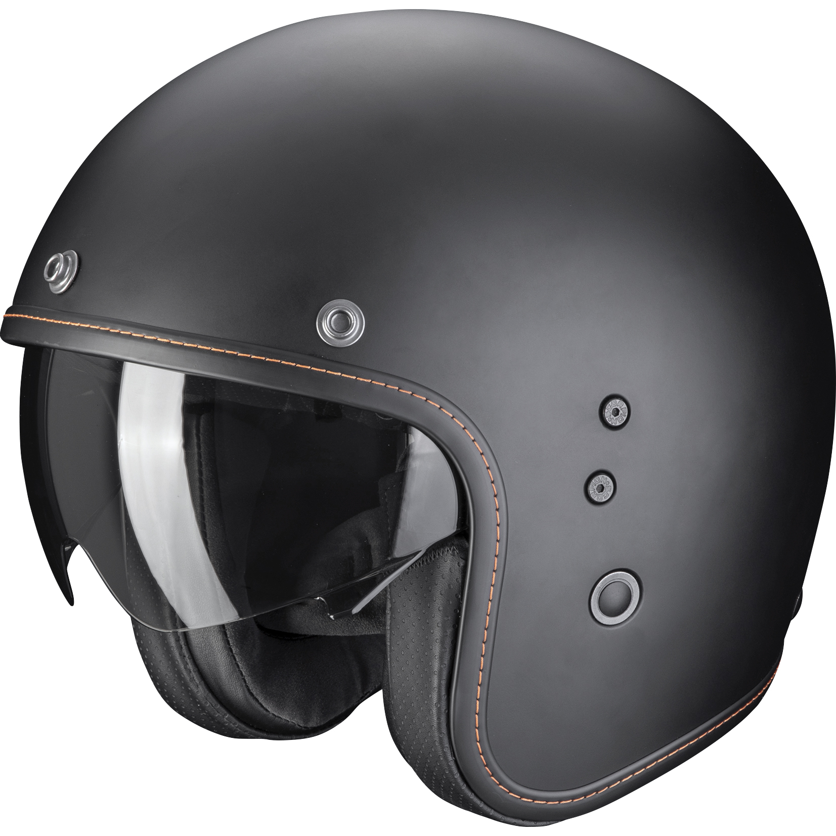 Scorpion EXO Belfast Evo mattschwarz L - Helme & Brillen - Café Racer Helme & Brillen