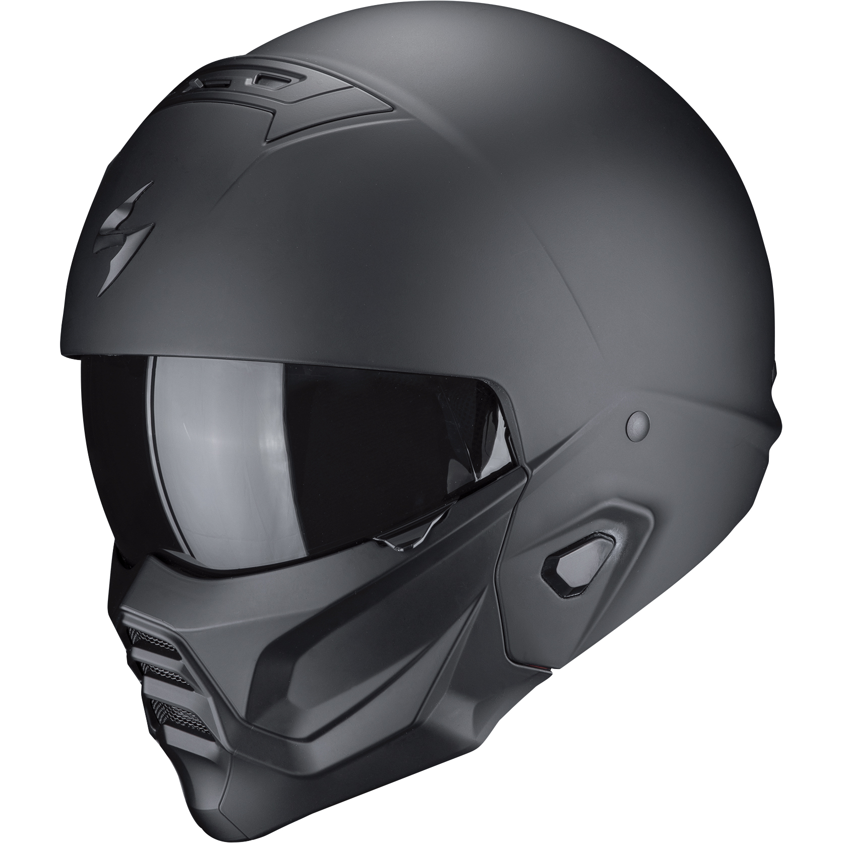 Scorpion EXO Combat II mattschwarz XL - Helme & Brillen - Café Racer Helme & Brillen