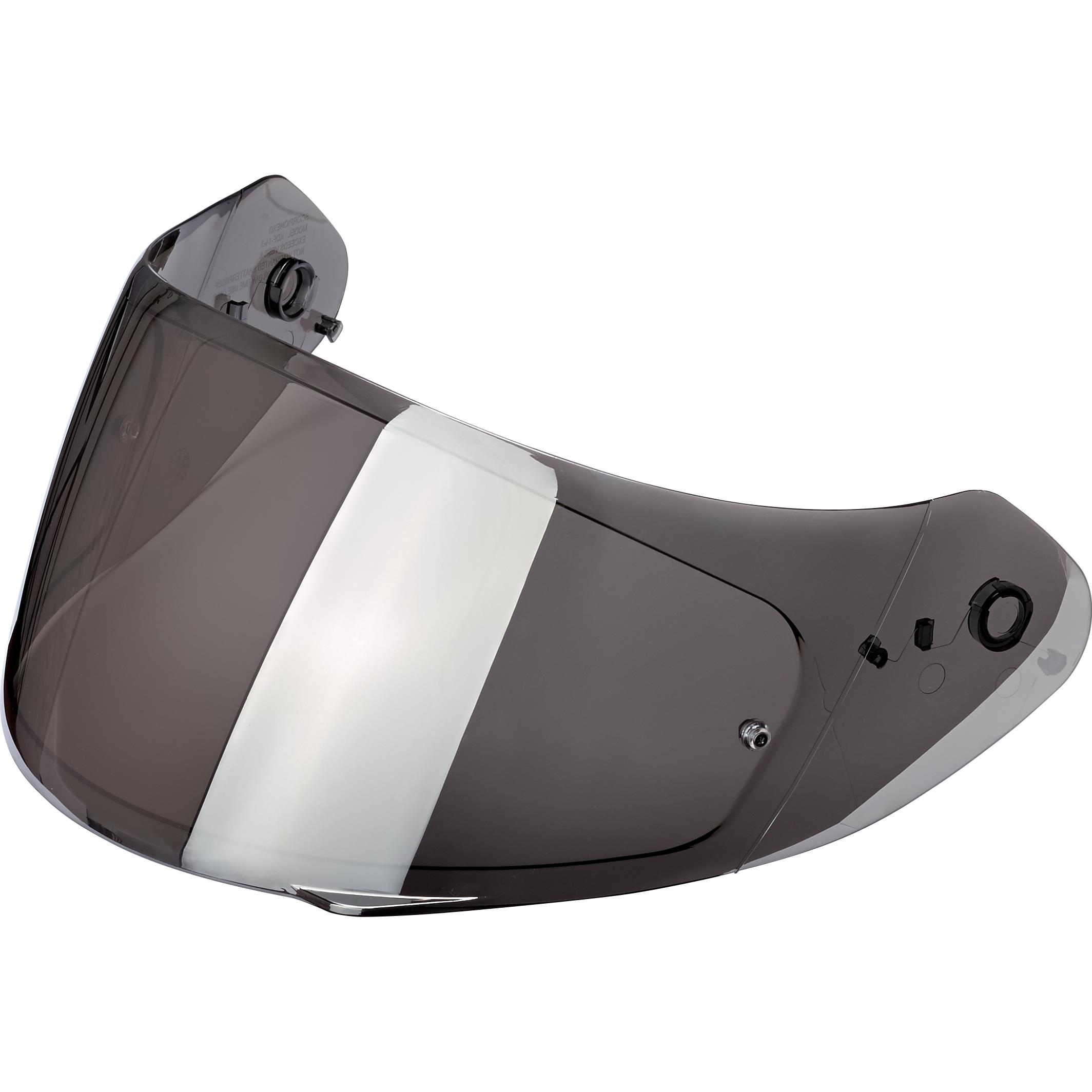 Scorpion EXO Visier 510/1200/2000 Pinlock vorbereitet silber verspiegelt - Helme & Brillen - Helmvisiere