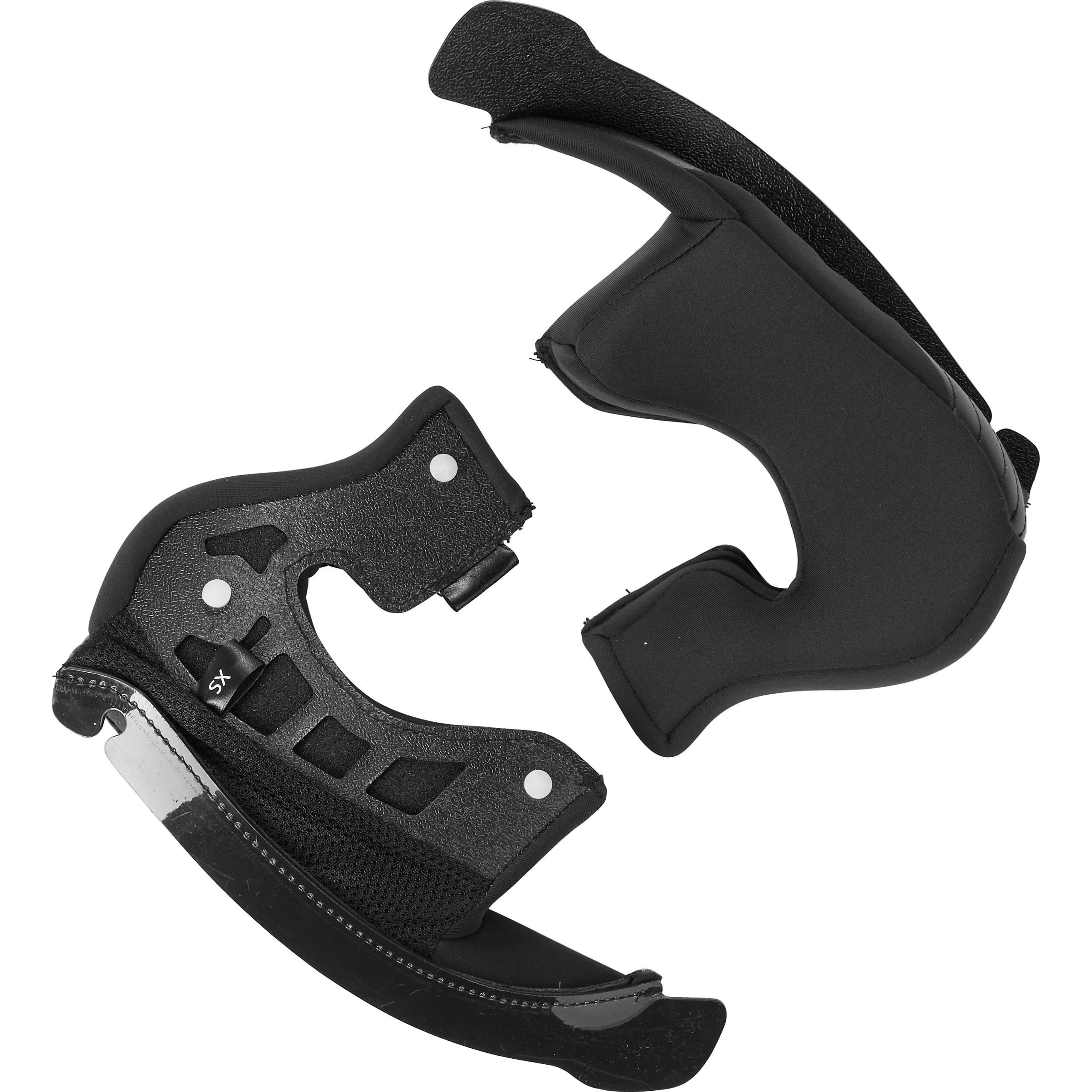 Scorpion EXO Wangenpolster S1 schwarz M - Helme & Brillen - Café Racer Helme & Brillen