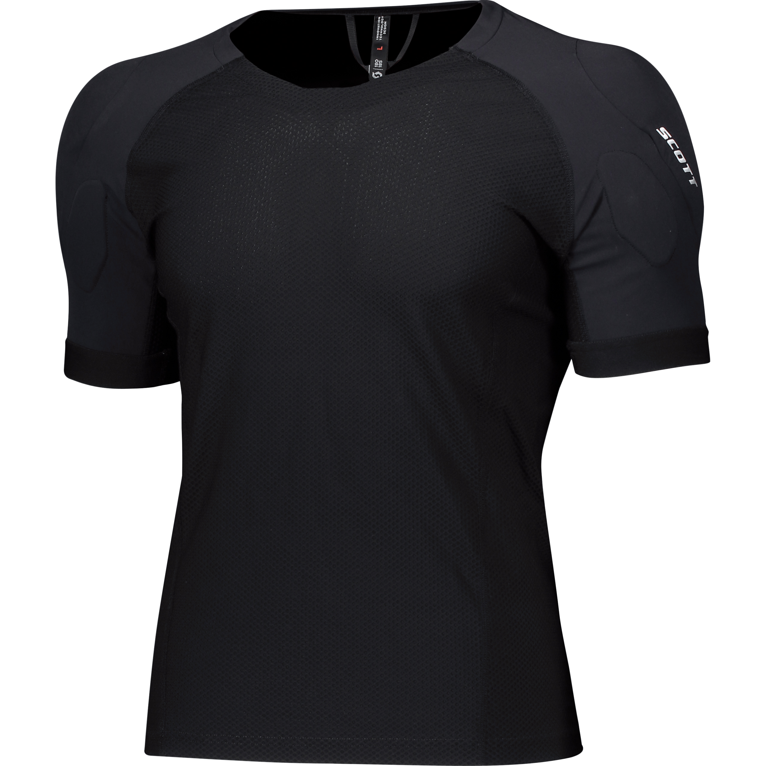 Scott Base Layer Protektorenshirt schwarz S - Motorradbekleidung - Protektoren & Sicherheit