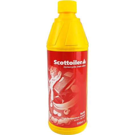 Scottoiler Scottoil Kettenöl rot 20-40°C 500ml - Motorradzubehör - Öle & Schmiermittel