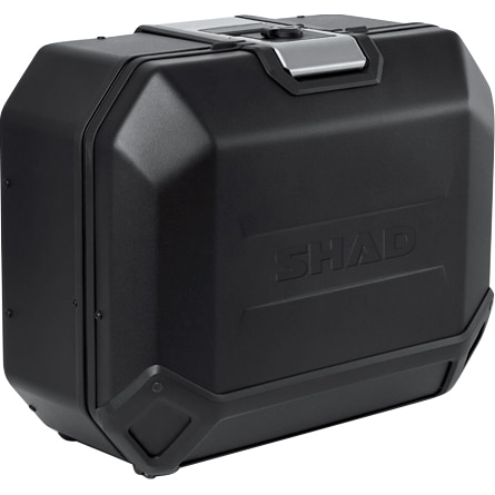 Shad 4P Seitenkoffer Terra Aluminium TR36 schwarz rechts - Motorradzubehör - Motorradgepäck