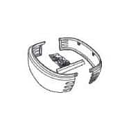 Shad Ersatz-Seitenblenden D1B50EMR für SH50 - Motorradzubehör - Motorradgepäck