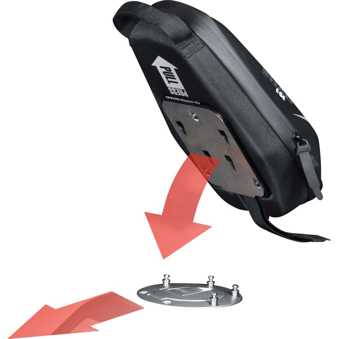 Shad Pin System Tankringadapter X020PS SZ2 für Suzuki - Motorradzubehör - Motorradgepäck