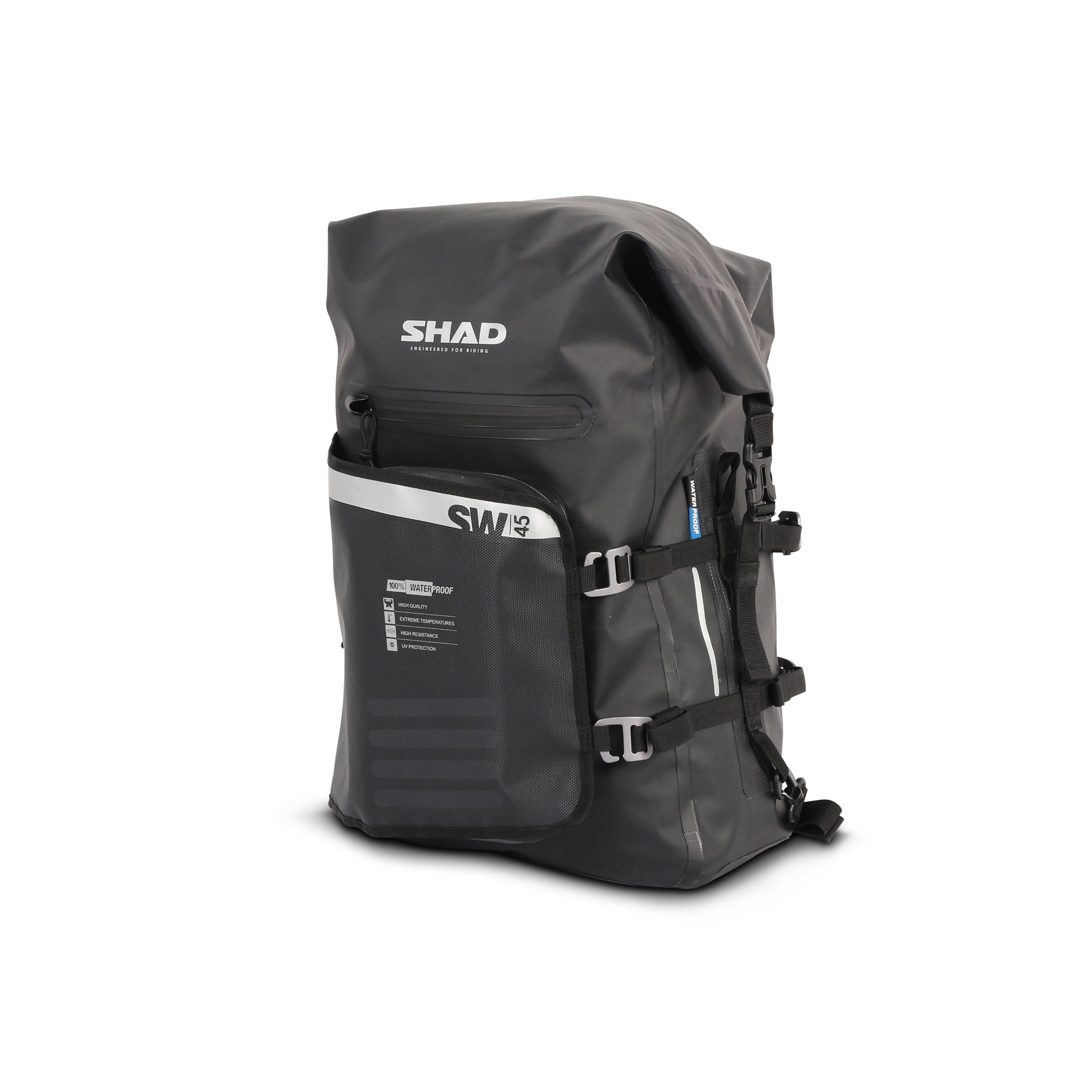 Shad Rucksack/Hecktasche SW45 wasserdicht 40 Liter - Motorradzubehör - Motorradgepäck
