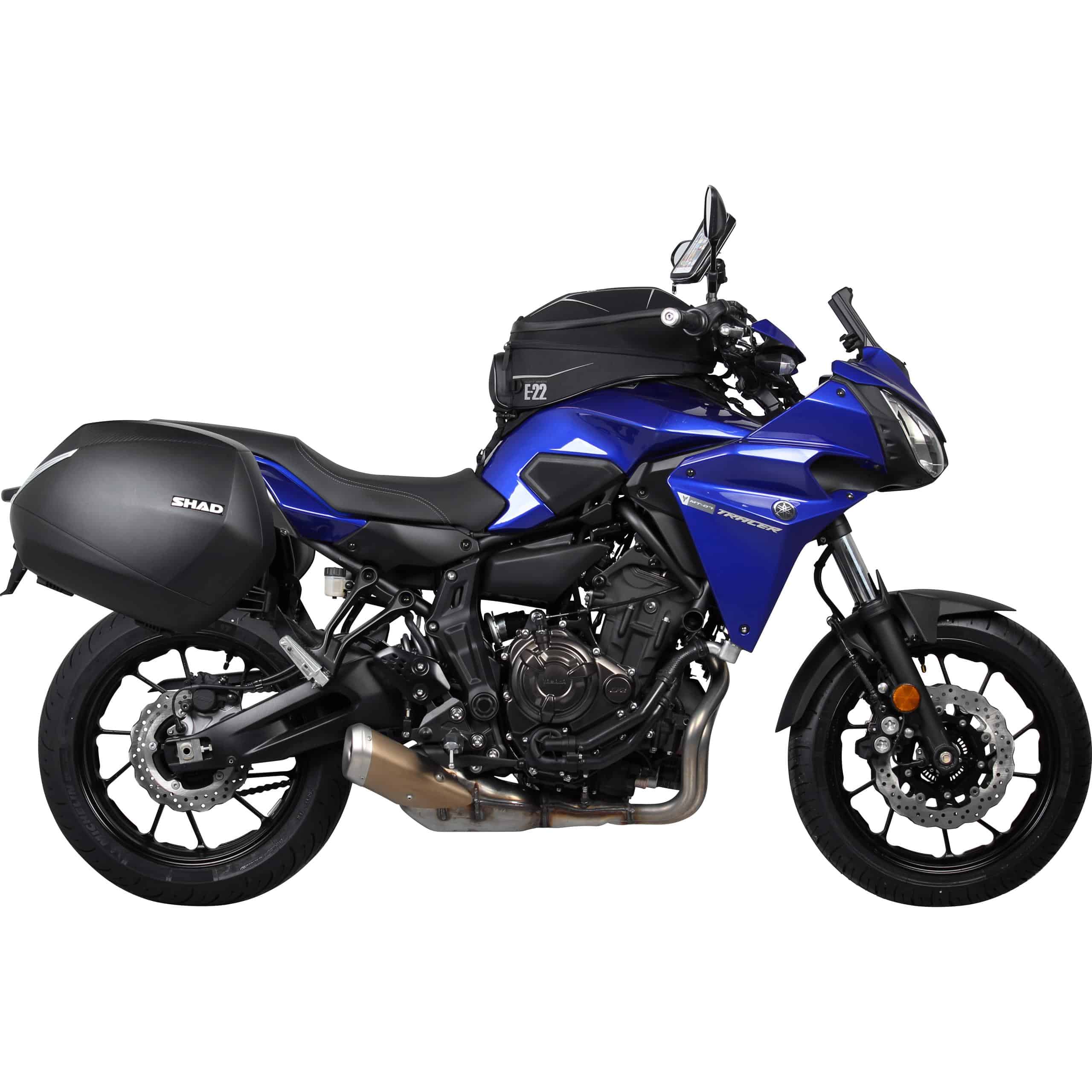 Shad Seitenkofferträger 3P Y0MT76IF für MT-07 Tracer 2016-2019 - Motorradzubehör - Motorradgepäck