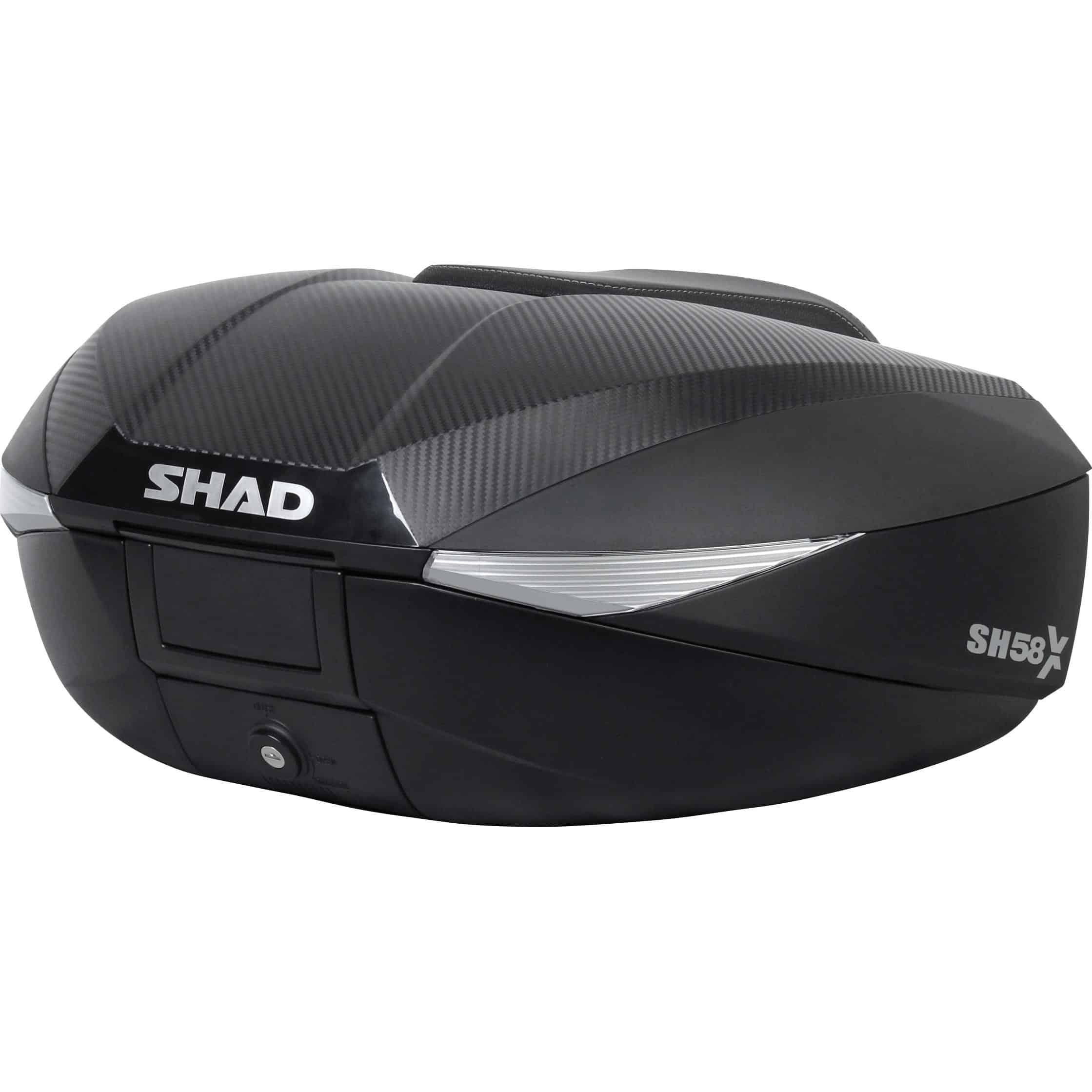 Shad Topcase mit Größenverstellung SH58X carbonlook - Motorradzubehör - Motorradgepäck