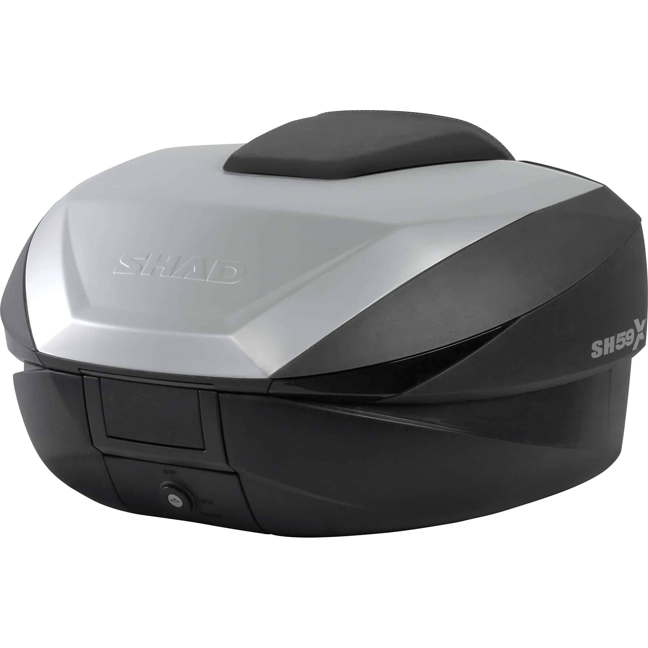 Shad Topcase mit Größenverstellung SH59X Aluminium - Motorradzubehör - Motorradgepäck