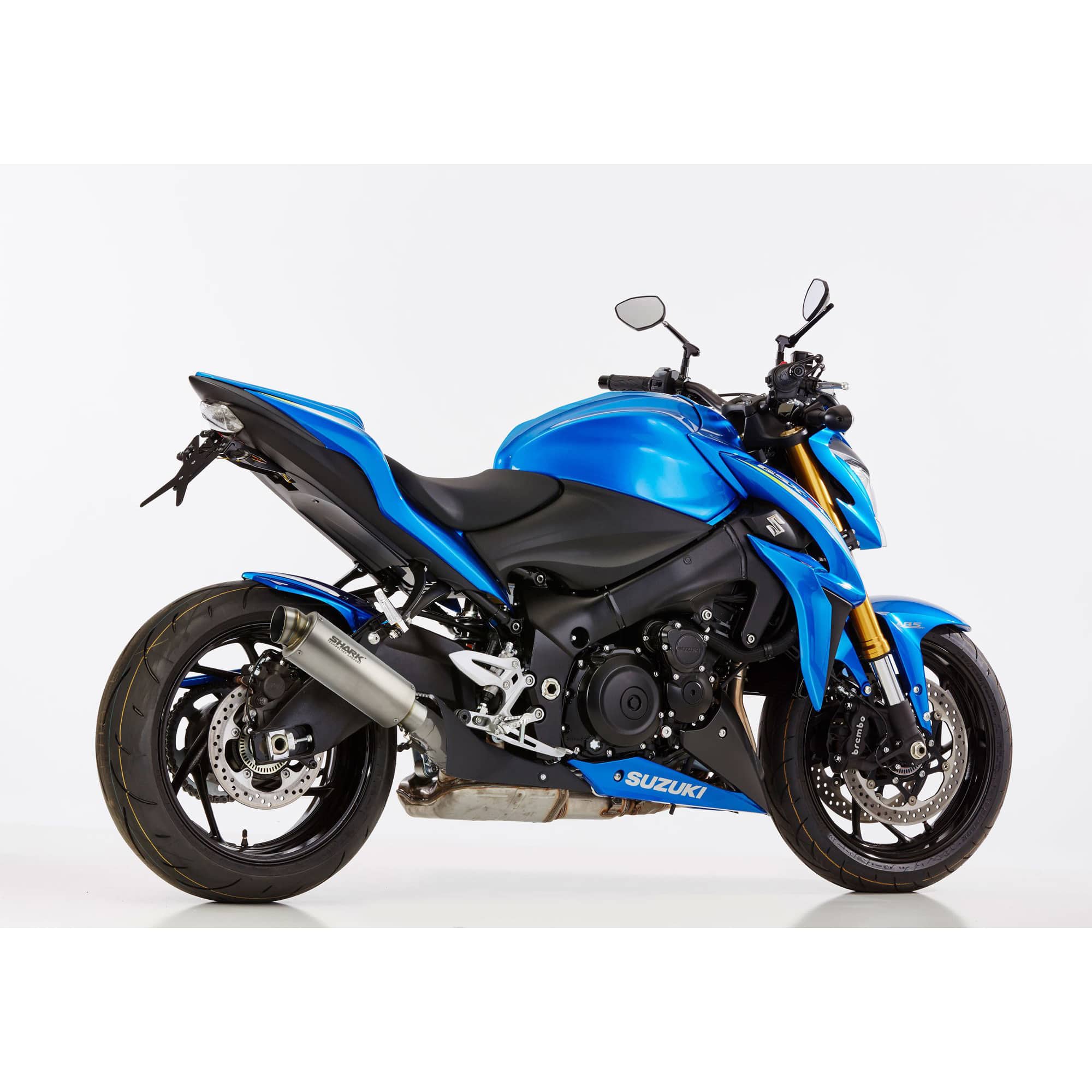 Shark exhaust Auspuff SRC4 Titan für Suzuki GSX-S 1000 /F 2016-2021 - Motorradteile & Ersatzteile - Auspuff