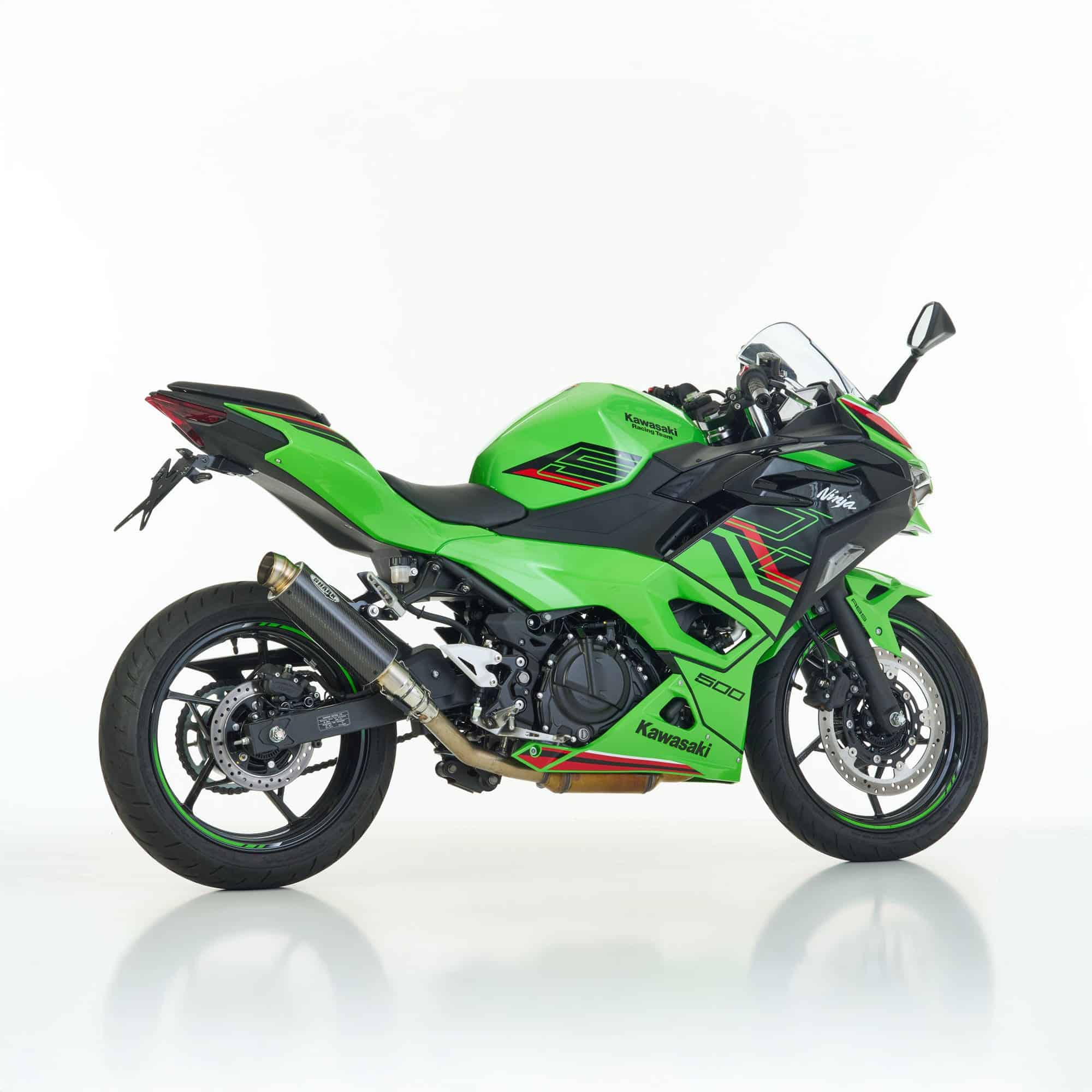 Shark exhaust Auspuff SRC4 short Carbon für Z/Ninja 500 2024- - Motorradteile & Ersatzteile - Auspuff