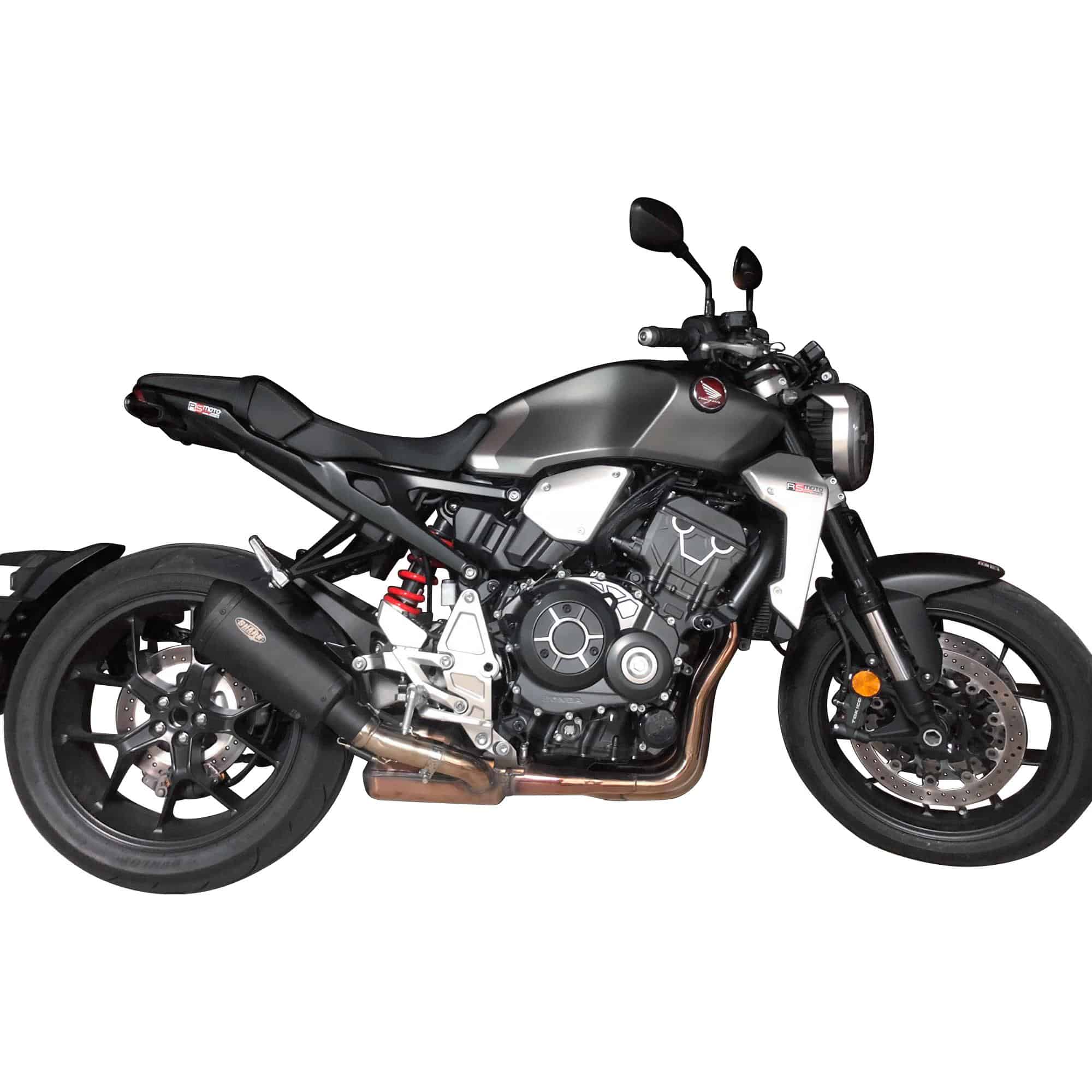 Shark exhaust DSX-10 Auspuff short schwarz für Honda CB 1000 R SC80 - Motorradteile & Ersatzteile - Auspuff