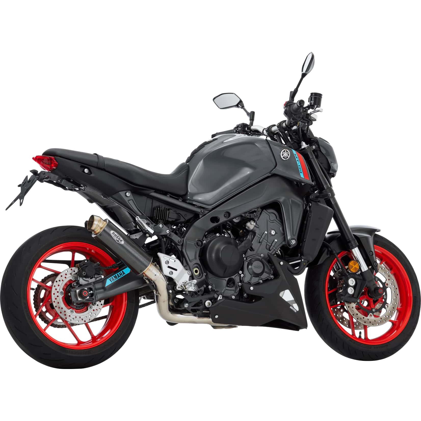 Shark exhaust SRC4 Auspuff 3in1 short Carbon für Yamaha MT-09 /SP 2021- - Motorradteile & Ersatzteile - Auspuff