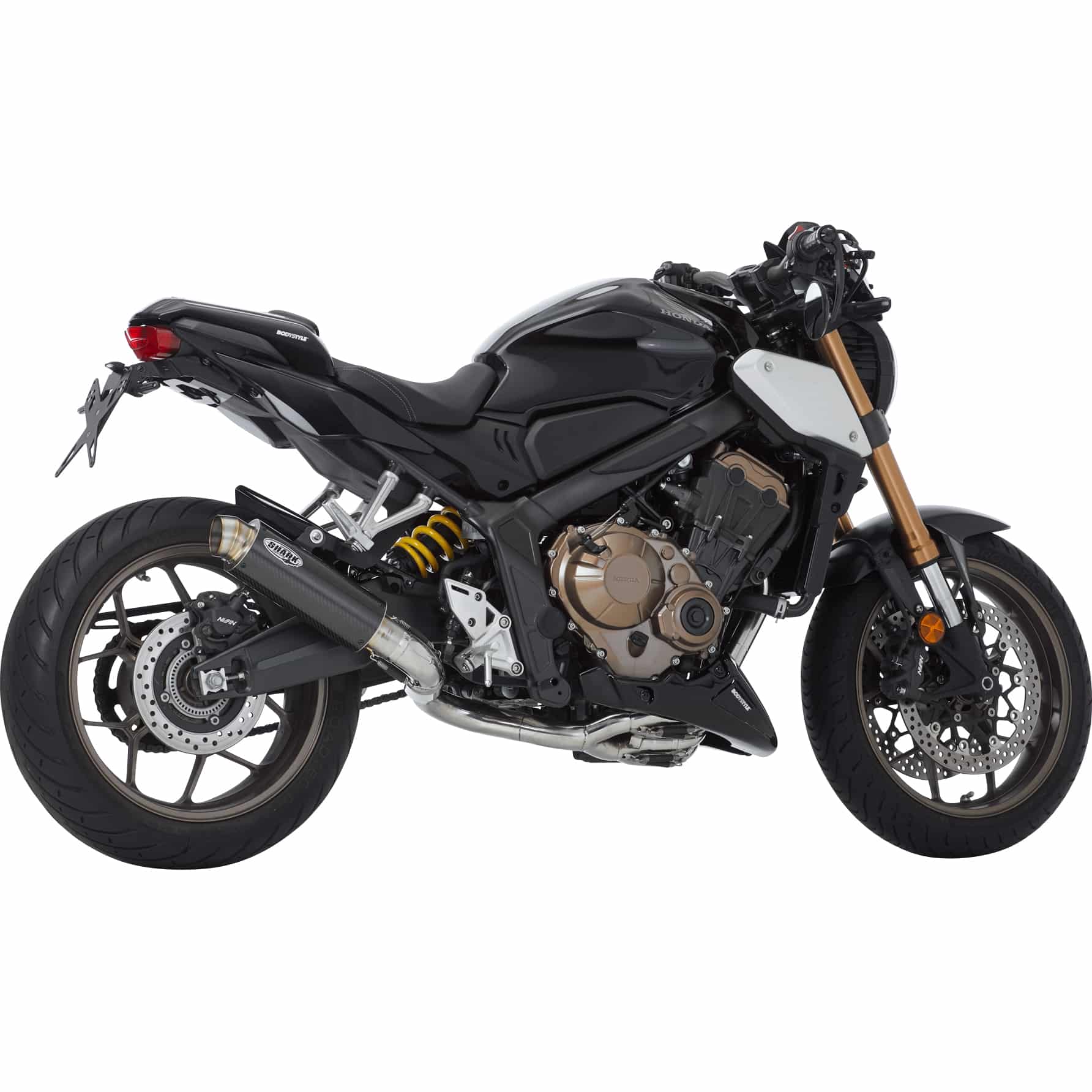 Shark exhaust SRC4 Auspuff 4in1 Carbon 845021 für Honda CB/CBR 650 R - Motorradteile & Ersatzteile - Auspuff