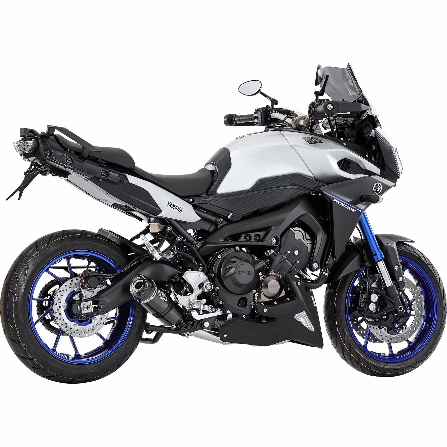 Shark exhaust Street GP Auspuff 3in1 Carbon für Yamaha Tracer 900 15-16 - Motorradteile & Ersatzteile - Auspuff