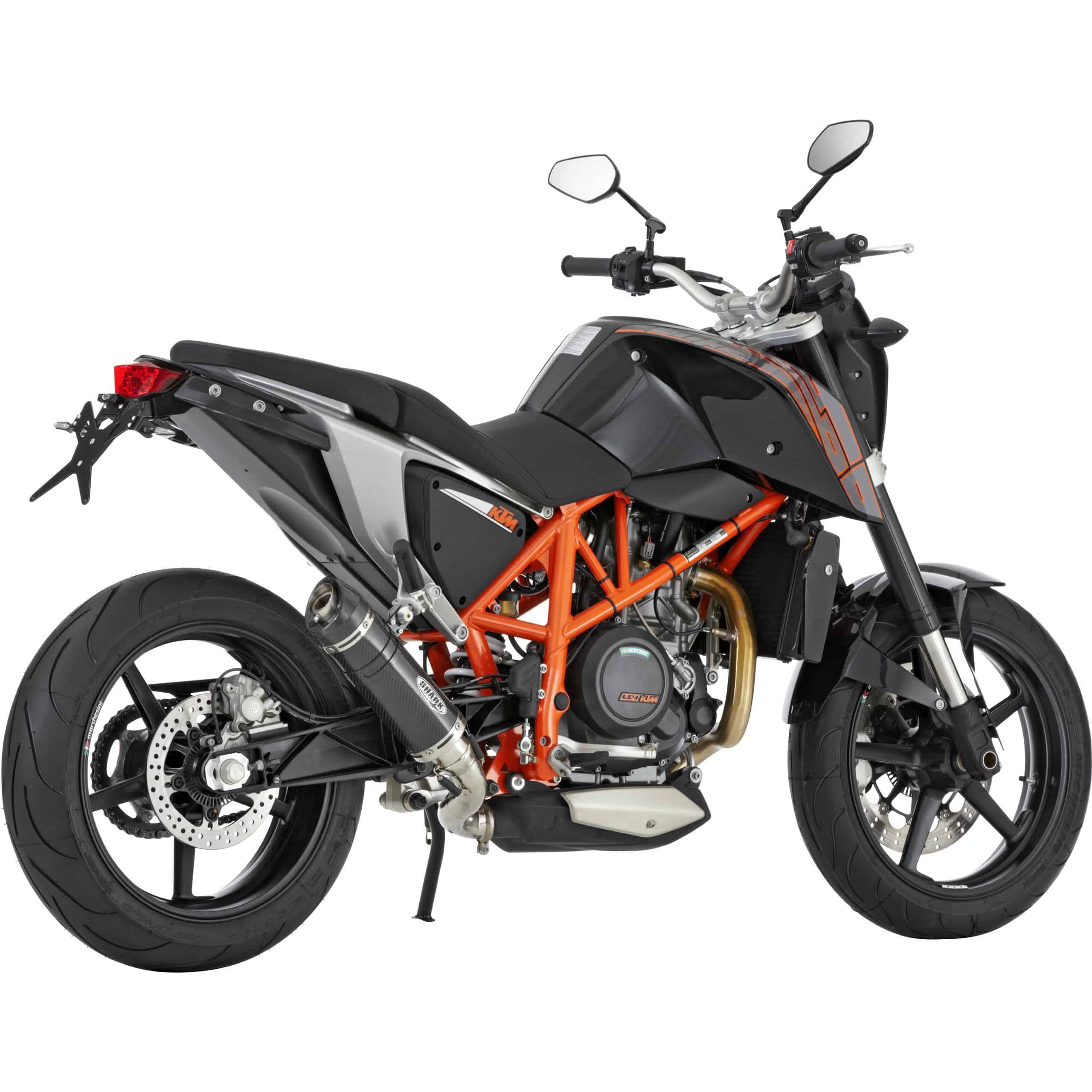 Shark exhaust Street GP Auspuff short Carbon für KTM Duke 690 2012-2015 - Motorradteile & Ersatzteile - Auspuff