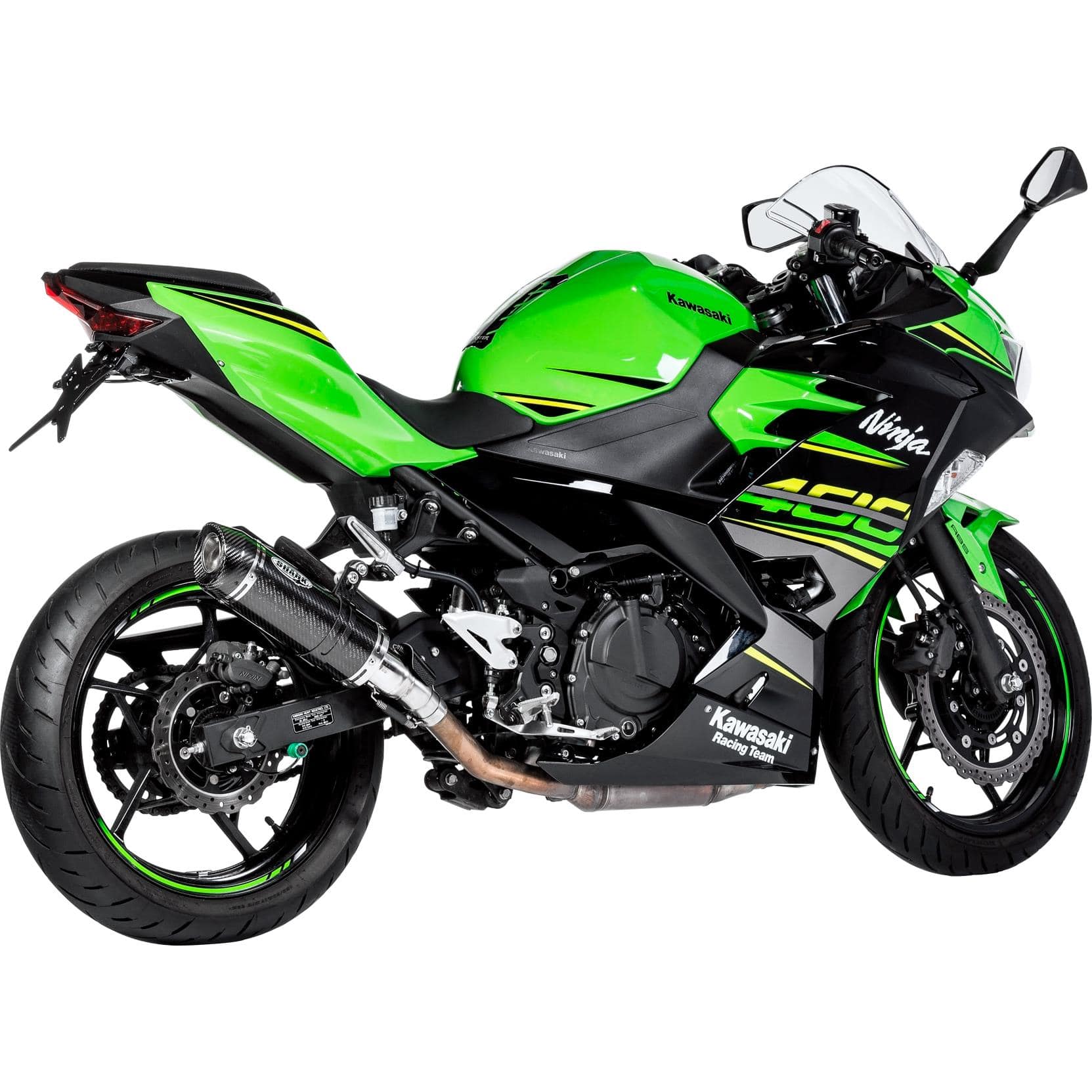 Shark exhaust Street GP Auspuff short Carbon für Kaw Z/Ninja 400 2018-2020 - Motorradteile & Ersatzteile - Auspuff