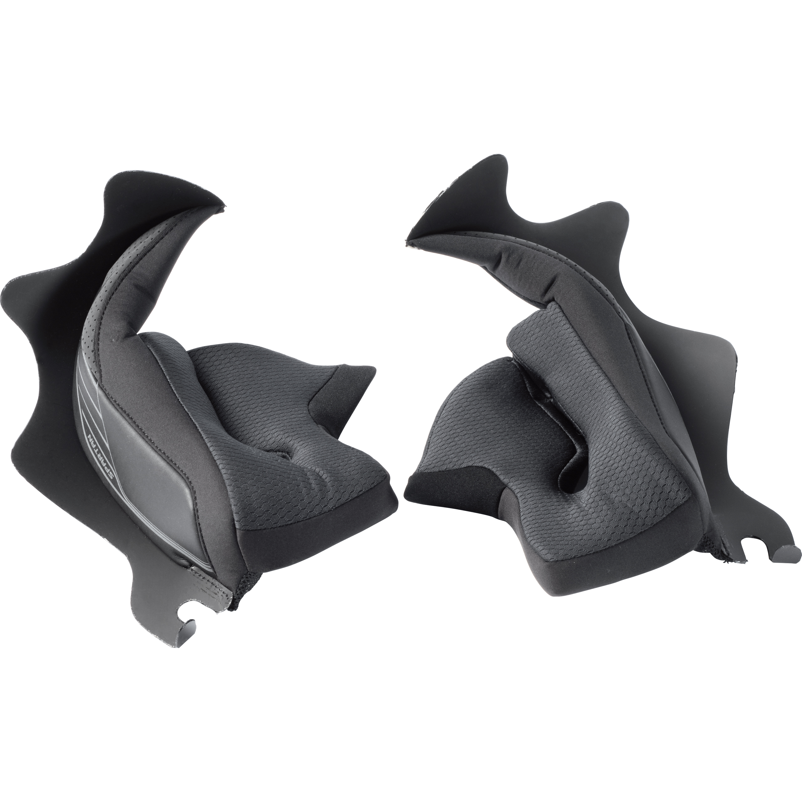 Shark helmets Wangenpolster Spartan anthrazit 35 mm - Helme & Brillen - Motorradhelme Zubehör