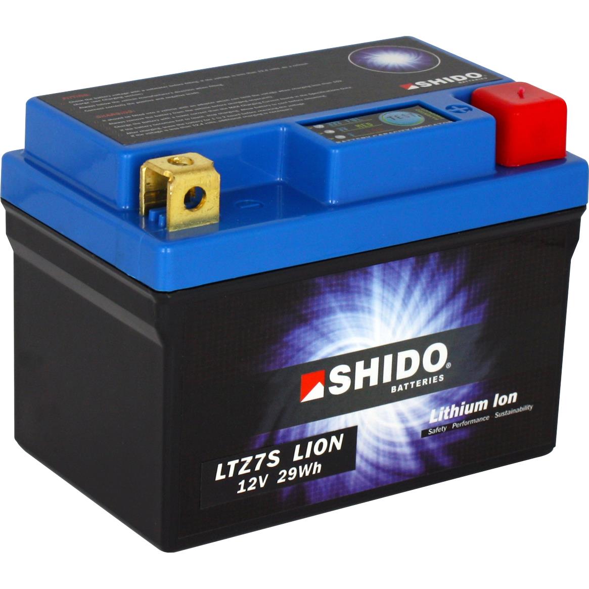 Shido Batterie Lithium LTZ7S