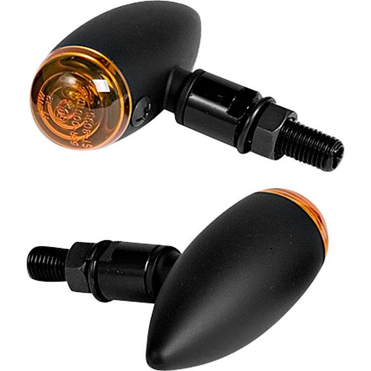 Shin Yo Blinkerpaar Micro-Bullet 12V/H21 M10 Alu glatt