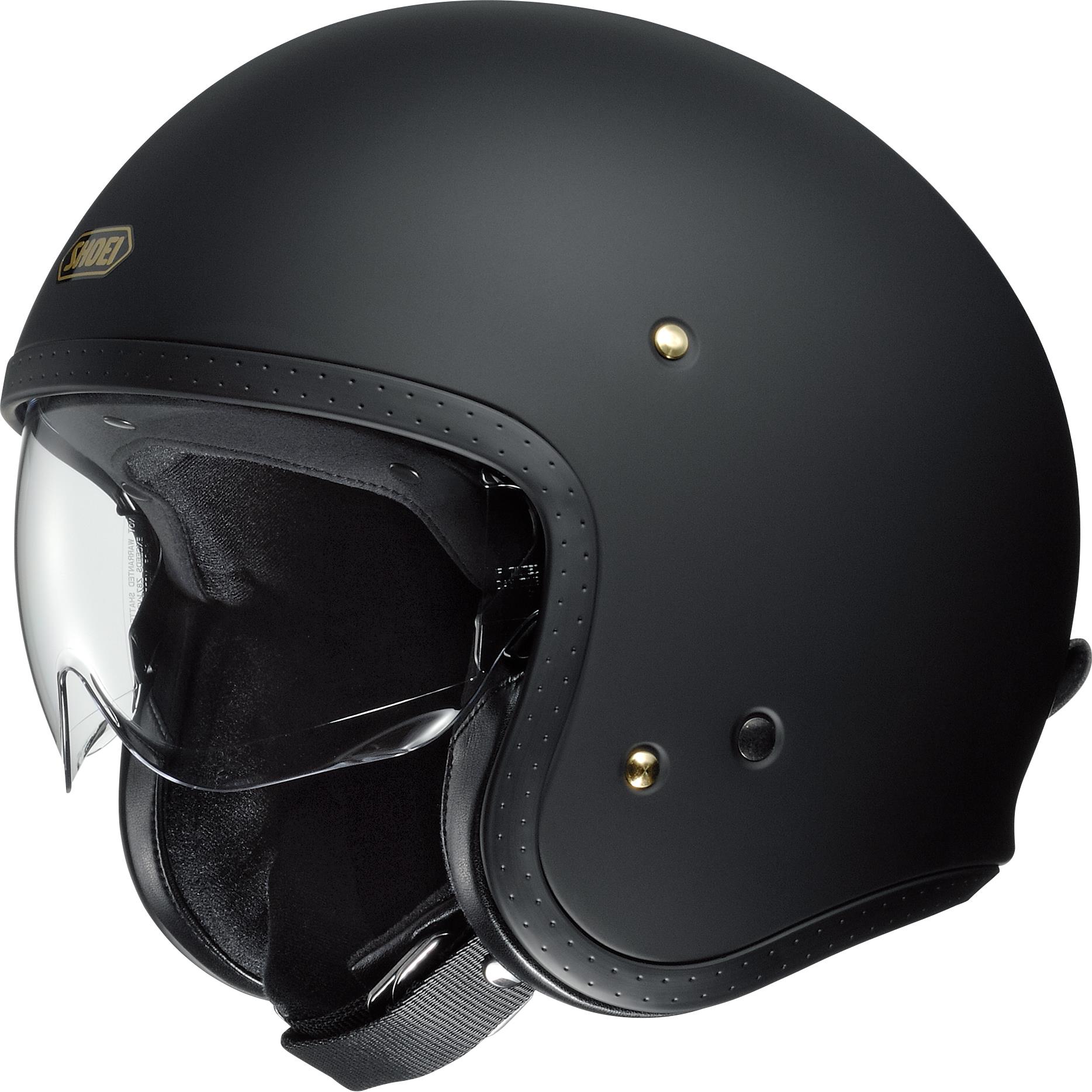 Shoei J.O Mattschwarz S - Helme & Brillen - Café Racer Helme & Brillen