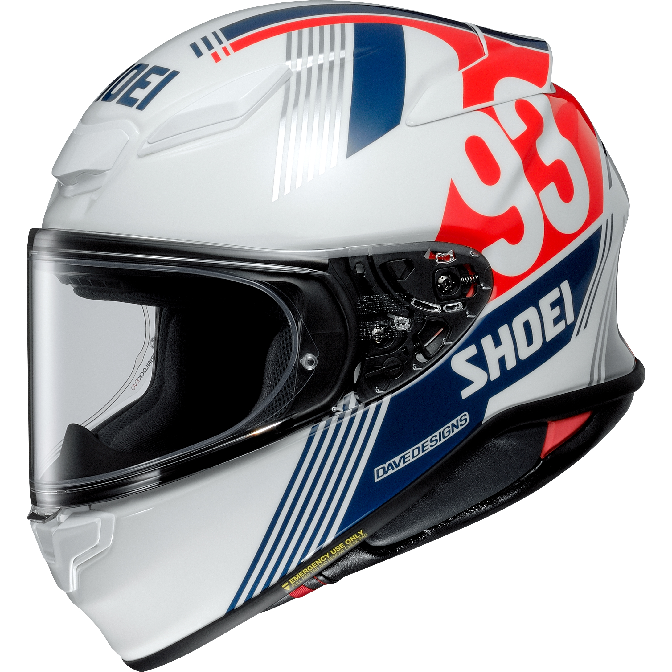 Shoei NXR2 MM93 Retro TC-10 XL - Helme & Brillen - Sport Helme & Brillen