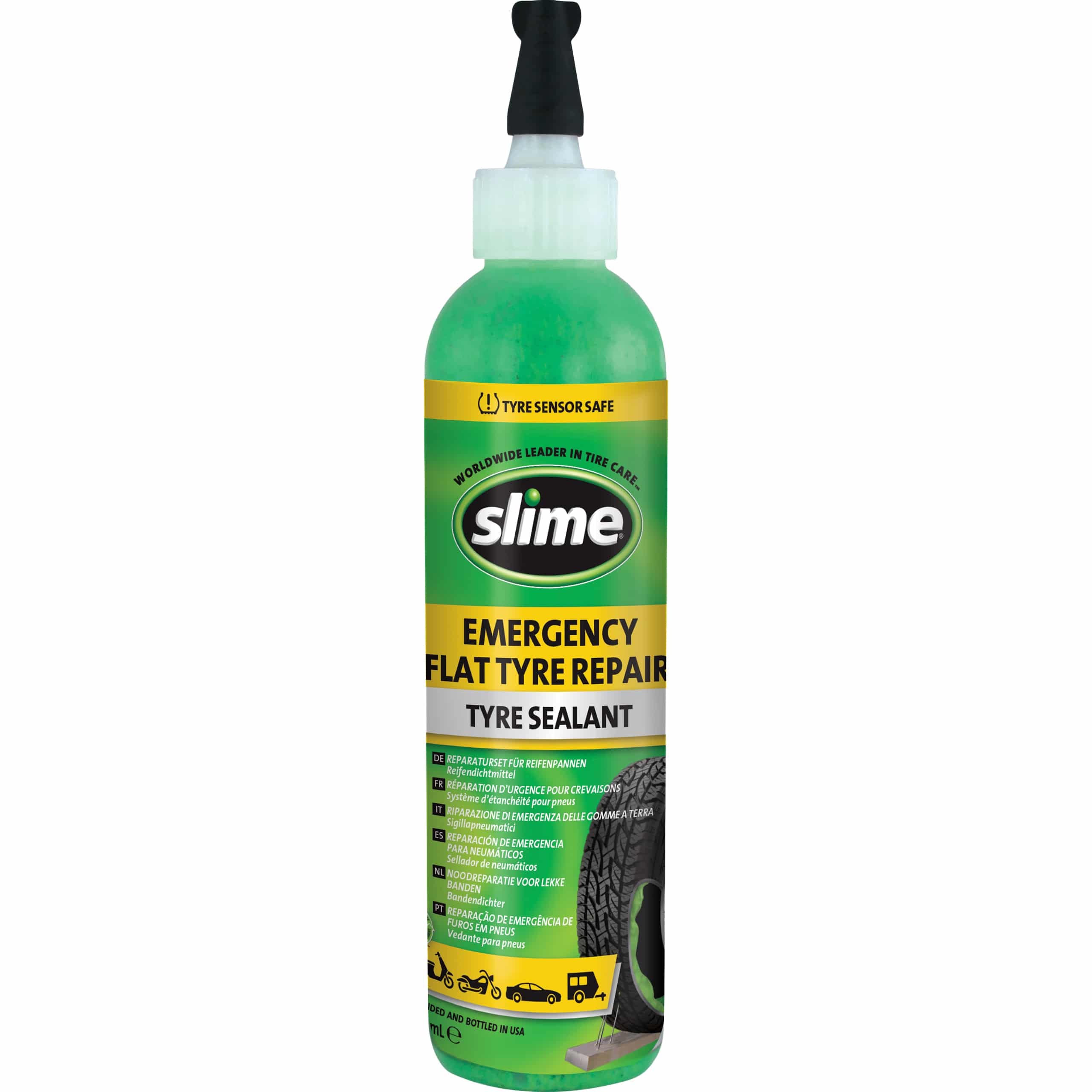 Slime Reifendichtmittel 237ml - Motorradzubehör - Werkstattzubehör
