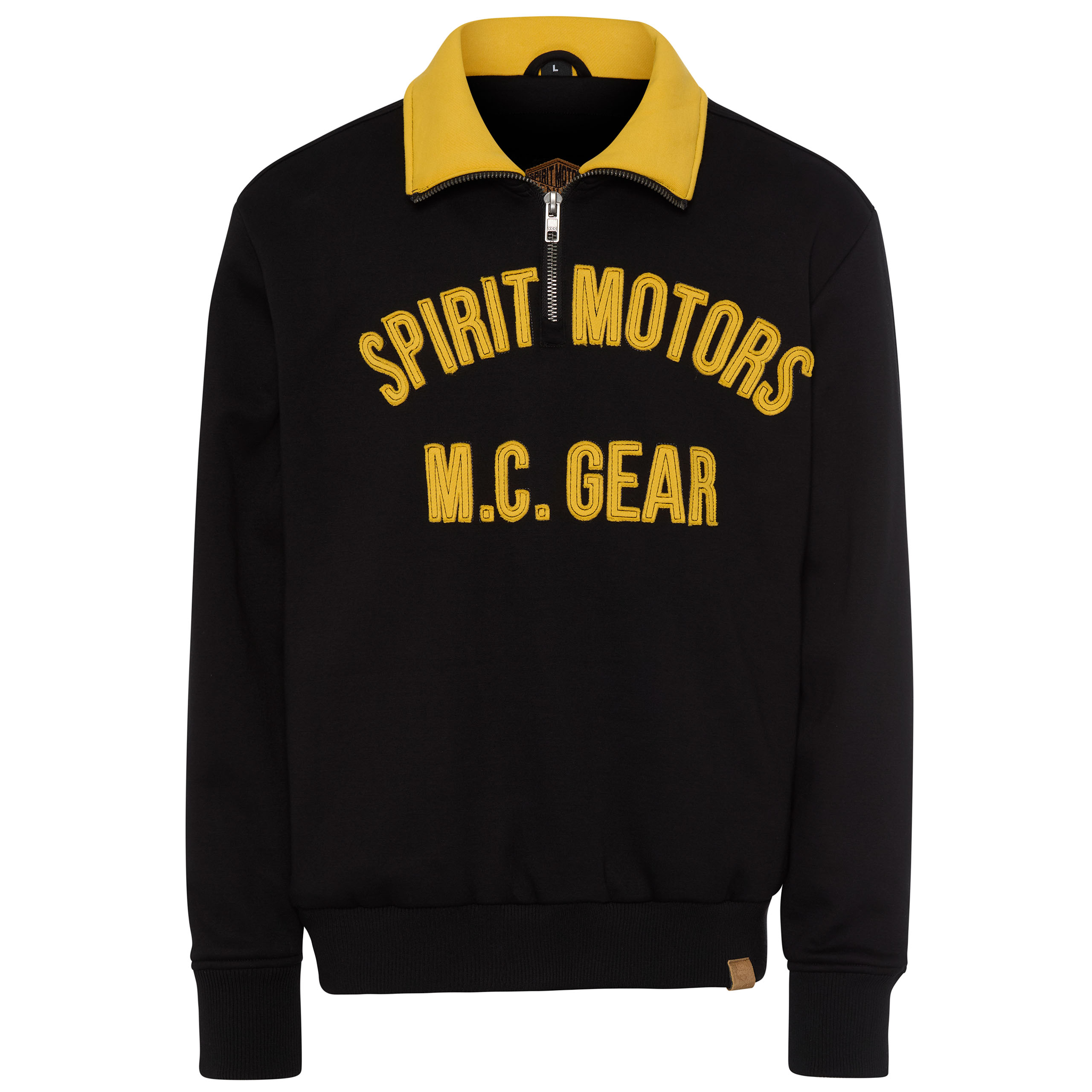 Spirit Motors Beaming Billy Motosweater schwarz XL - Motorradbekleidung - Motorradjacken
