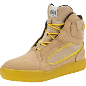 Spirit Motors Jack Tech WP Motorradschnürstiefel kurz gelb 46 - Motorradbekleidung - Motorradstiefel & Motorradschuhe