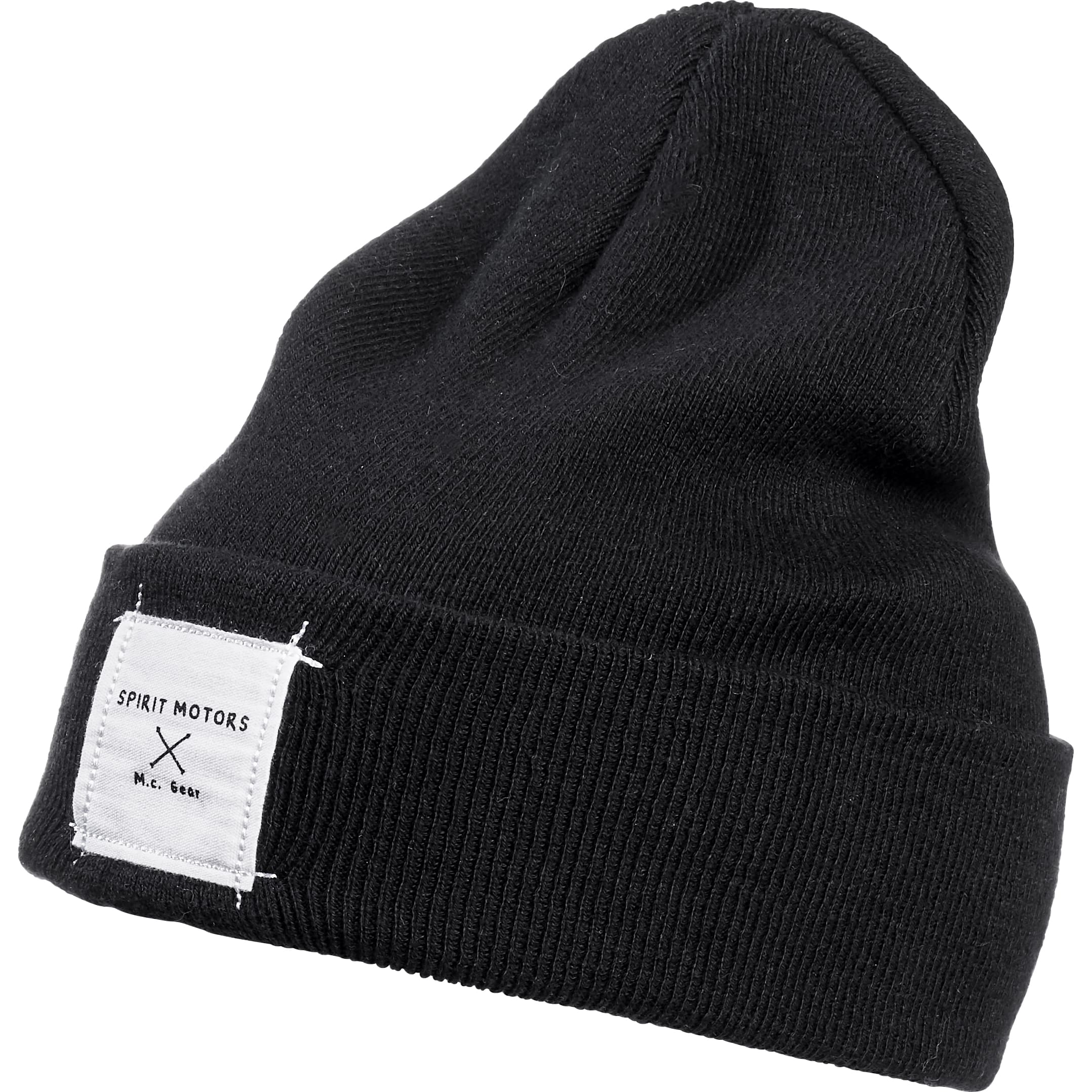 Spirit Motors Retro Beanie 3.0 schwarz - Motorradbekleidung - Freizeitbekleidung