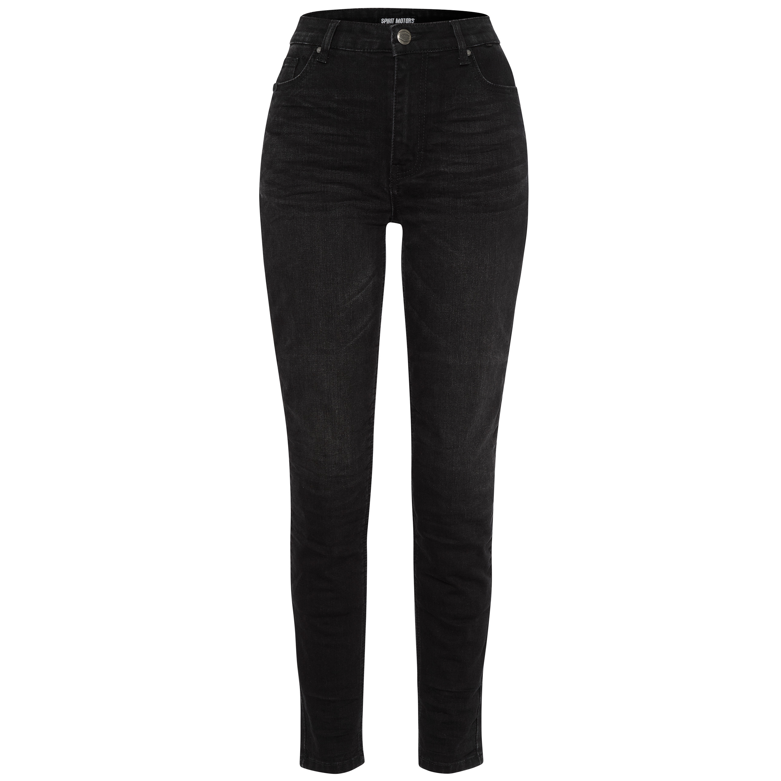 Spirit Motors Skinny High Heidi HPPE Damen Jeans schwarz 28/32 - Motorradbekleidung - Motorradhosen