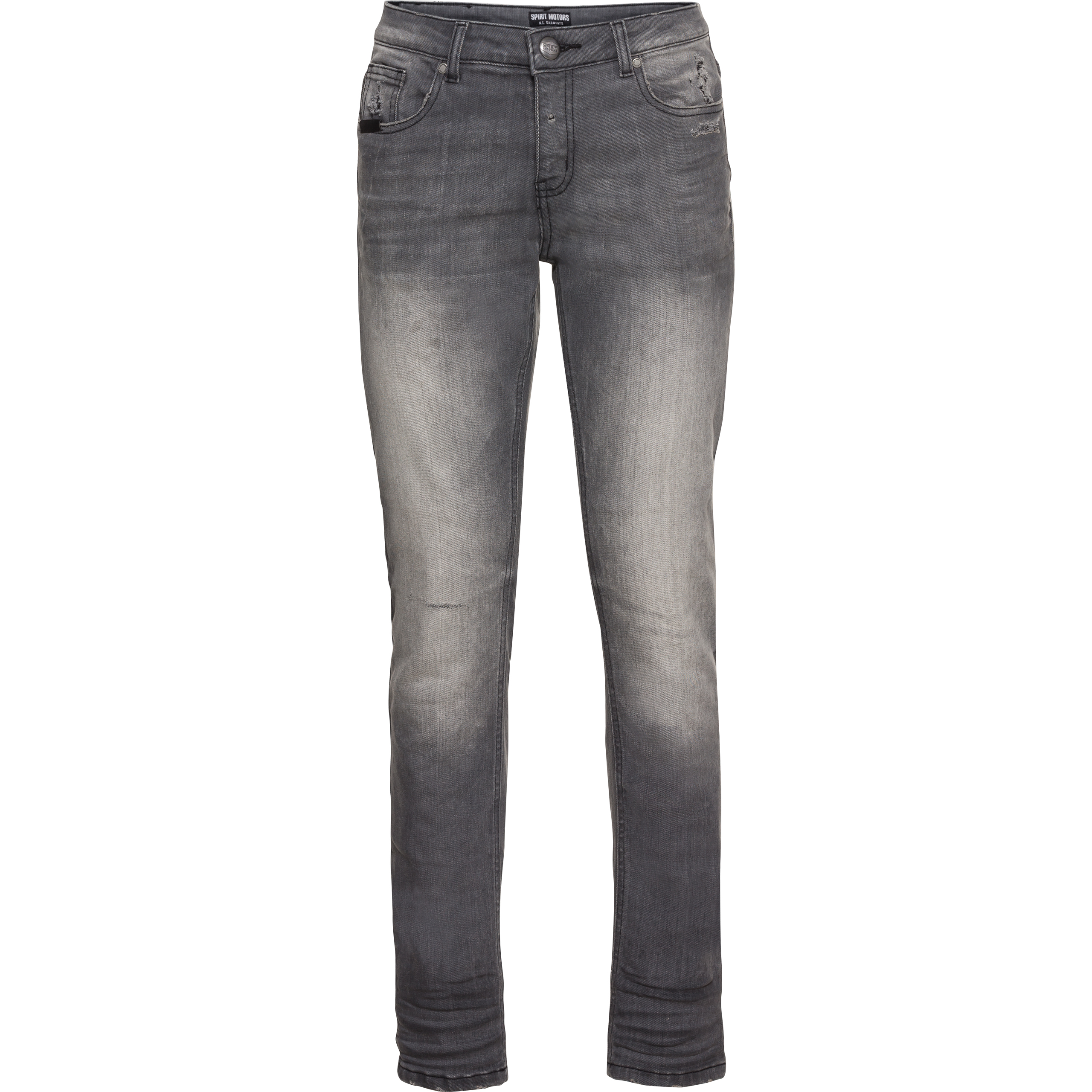 Spirit Motors Slim Mid Miley Damen Jeans grau 32/32 - Motorradbekleidung - Motorradhosen