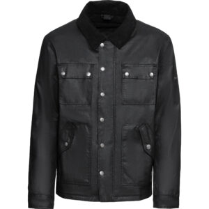 Spirit Motors Smoky Max Textiljacke schwarz L - Motorradbekleidung - Motorradjacken