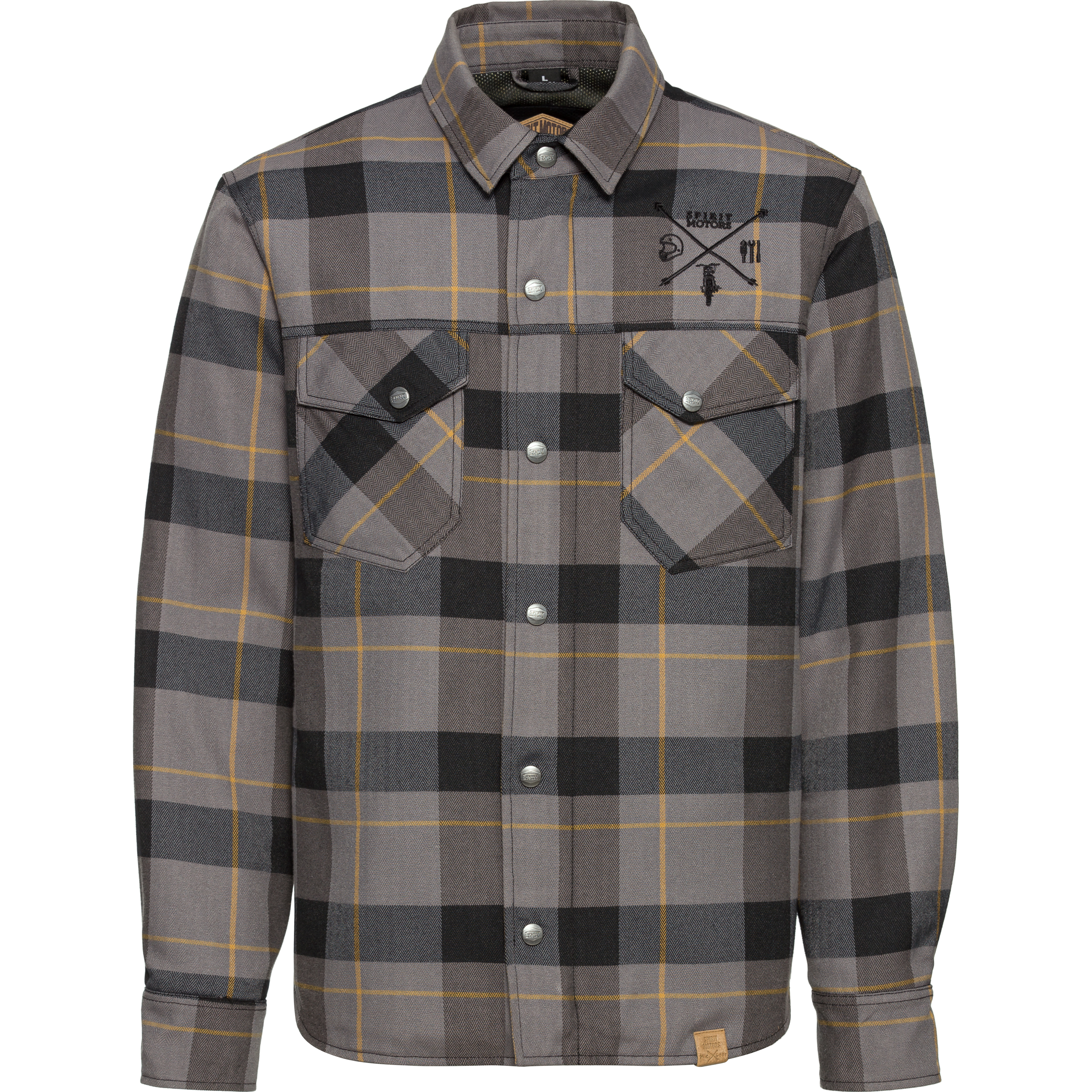 Spirit Motors Sneaky Sam Motoshirt grau XL - Motorradbekleidung - Motorradjacken