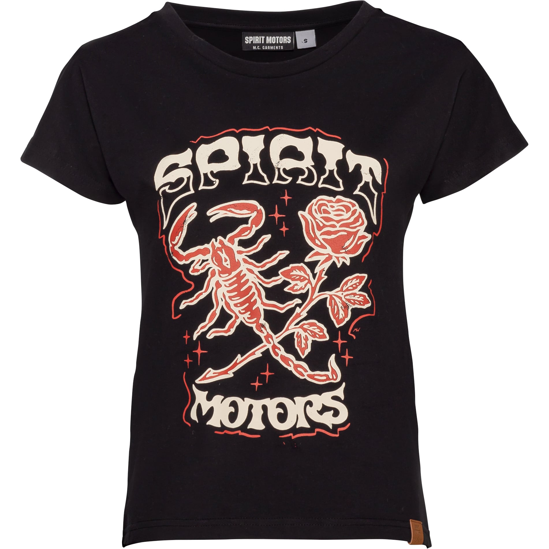 Spirit Motors Sparkling Jodie Damen T-Shirt schwarz XL - Motorradbekleidung - Freizeitbekleidung