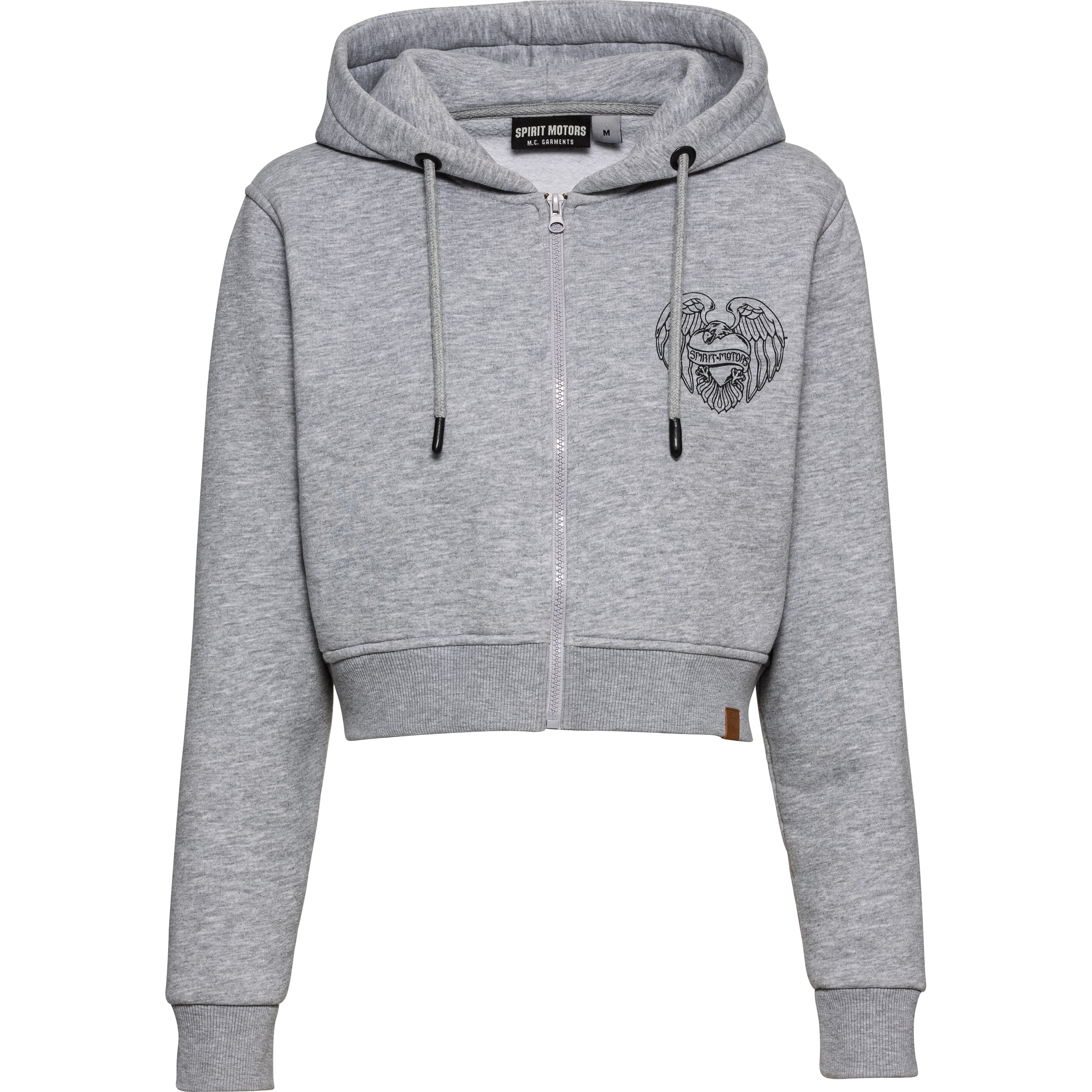 Spirit Motors Speeding Up Jessie Damen Sweatjacke grau melange XXL - Motorradbekleidung - Freizeitbekleidung