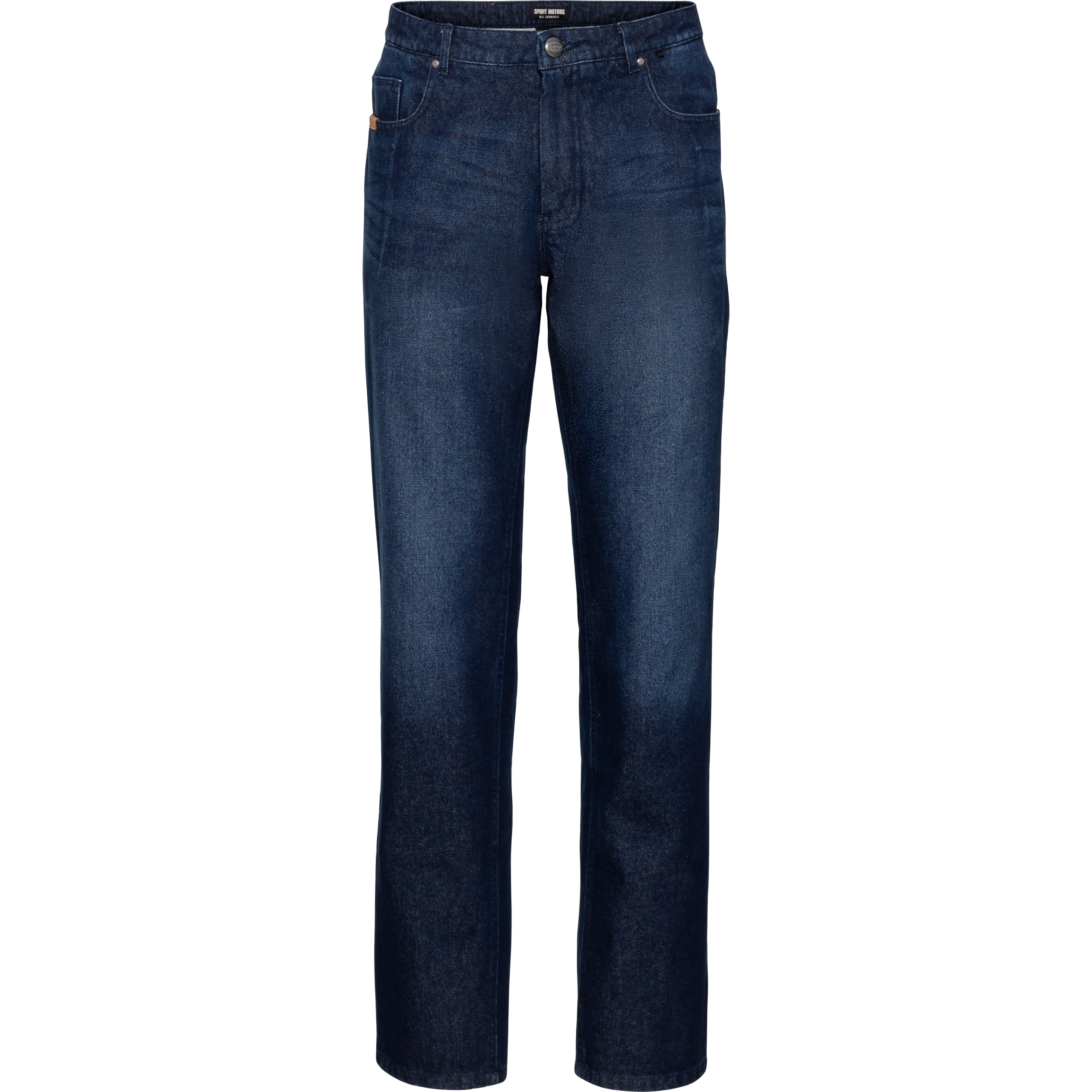 Spirit Motors Straight Mid Cole Jeans blau 38/32 - Motorradbekleidung - Motorradhosen