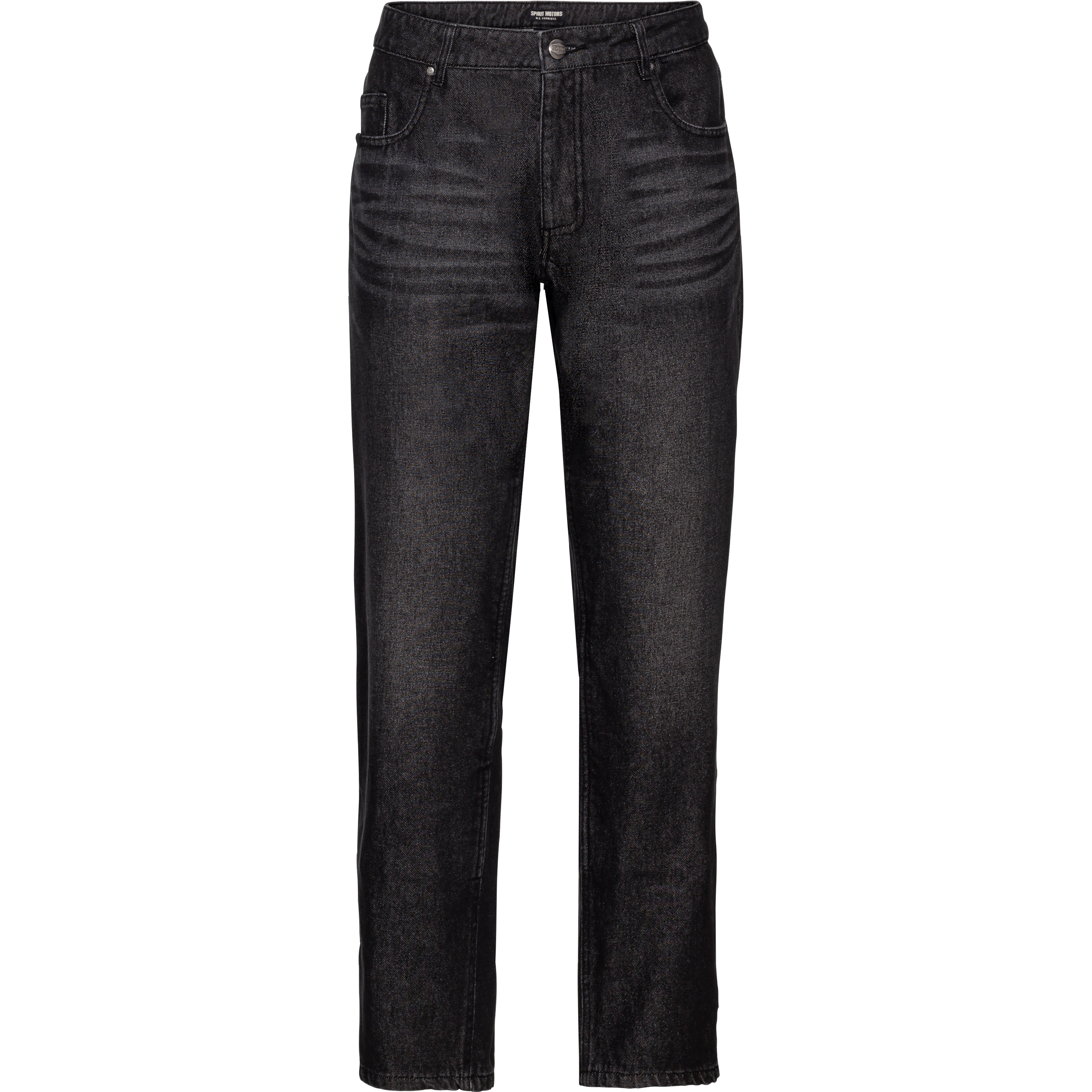 Spirit Motors Straight Mid Cole Jeans grau 34/32 - Motorradbekleidung - Motorradhosen