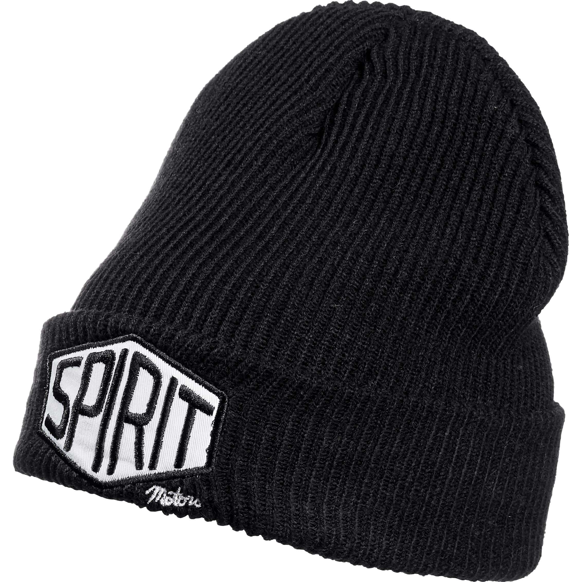 Spirit Motors Taylor Label Beanie schwarz - Motorradbekleidung - Freizeitbekleidung