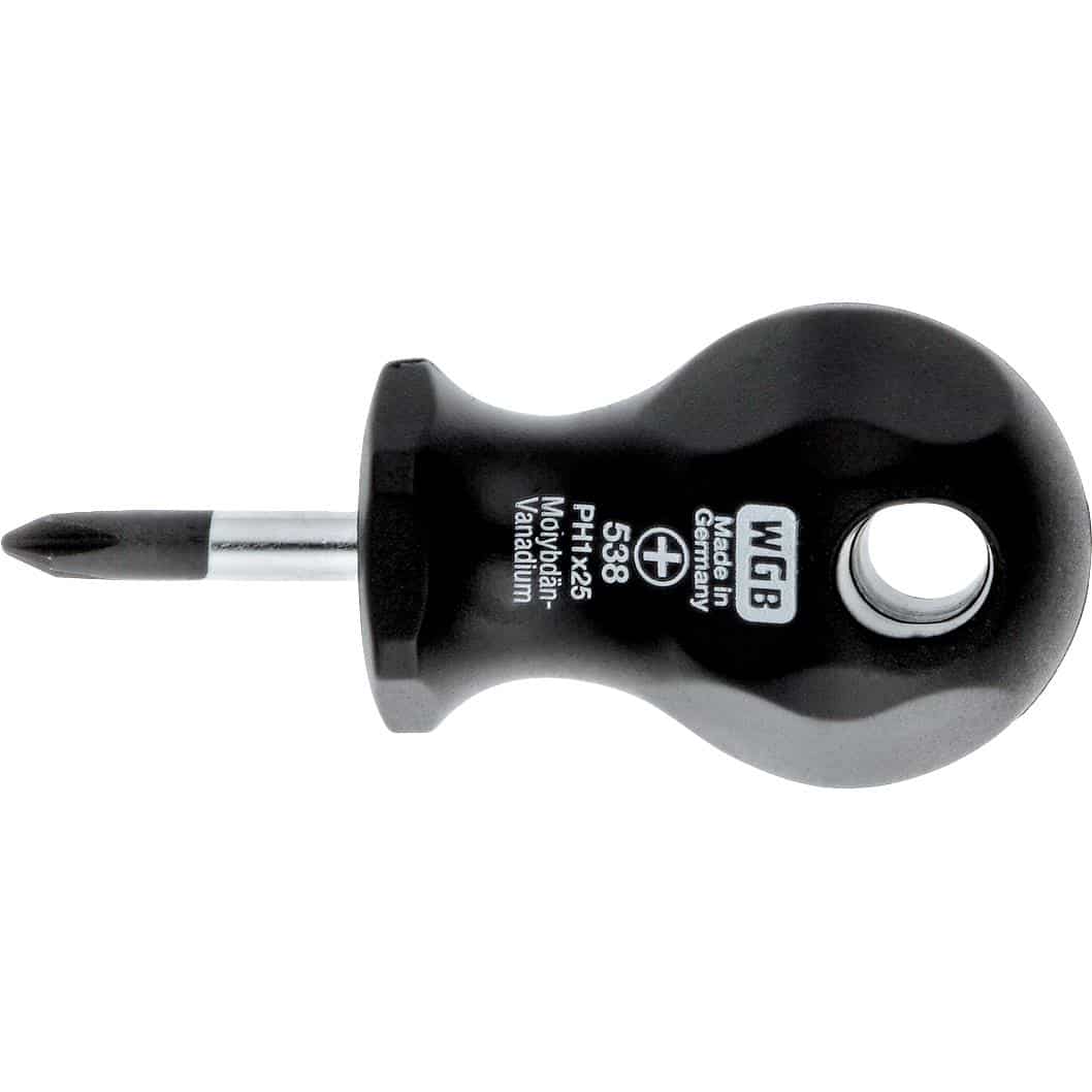 WGB Kreuzschlitz Schraubendreher kurz PH2 - Motorradzubehör - Werkzeuge