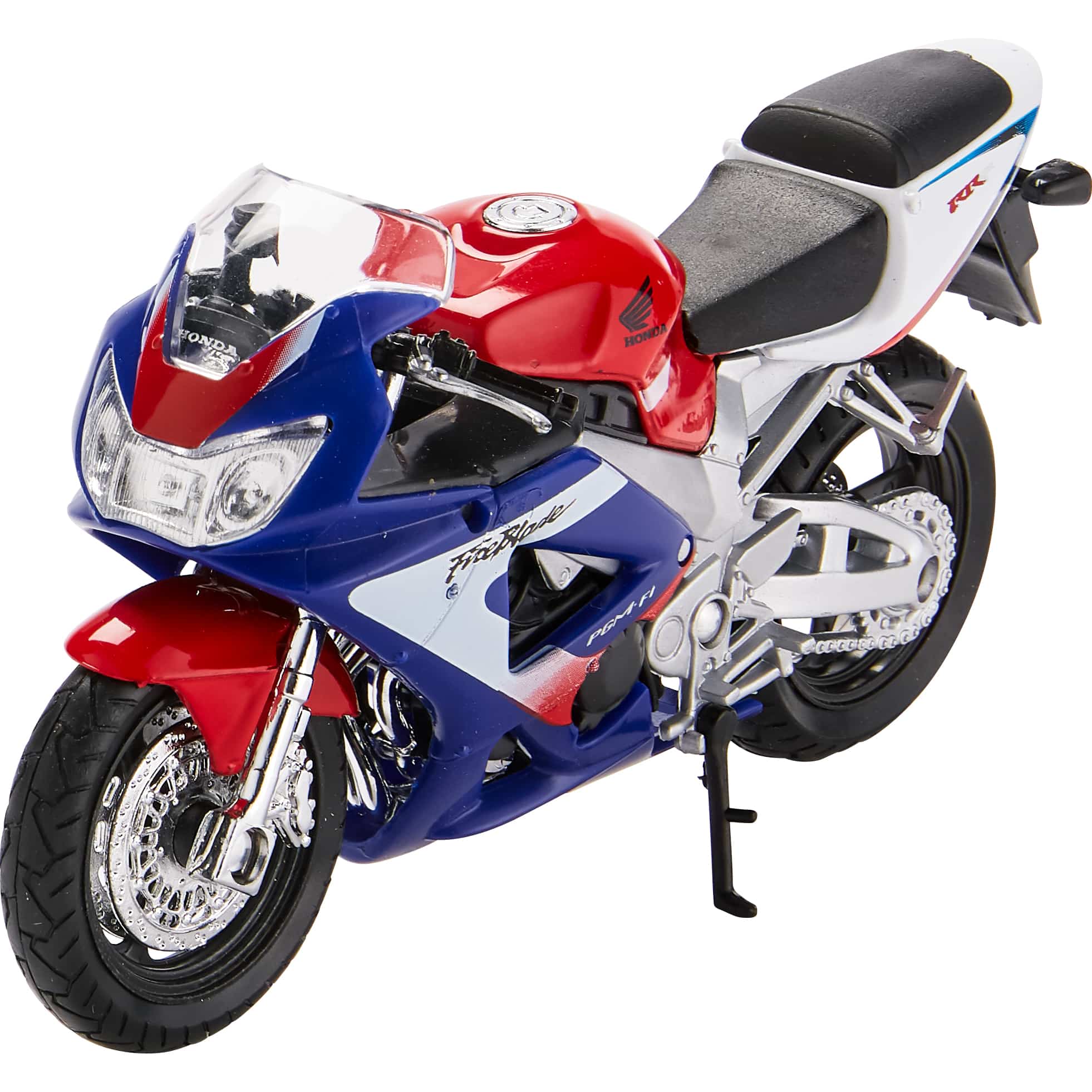 Welly Motorradmodell 1:18 Honda CBR 900 RR Fireblade 2000-2001 - Motorradzubehör - Geschenkideen