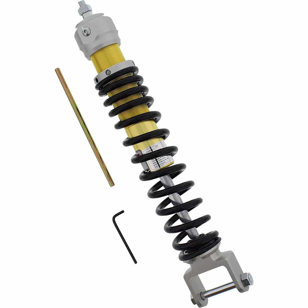 YSS Federbein OE302-340T-01AL-38 schwarz hinten für Vespa PX - Motorradteile & Ersatzteile - Federung & Gabel