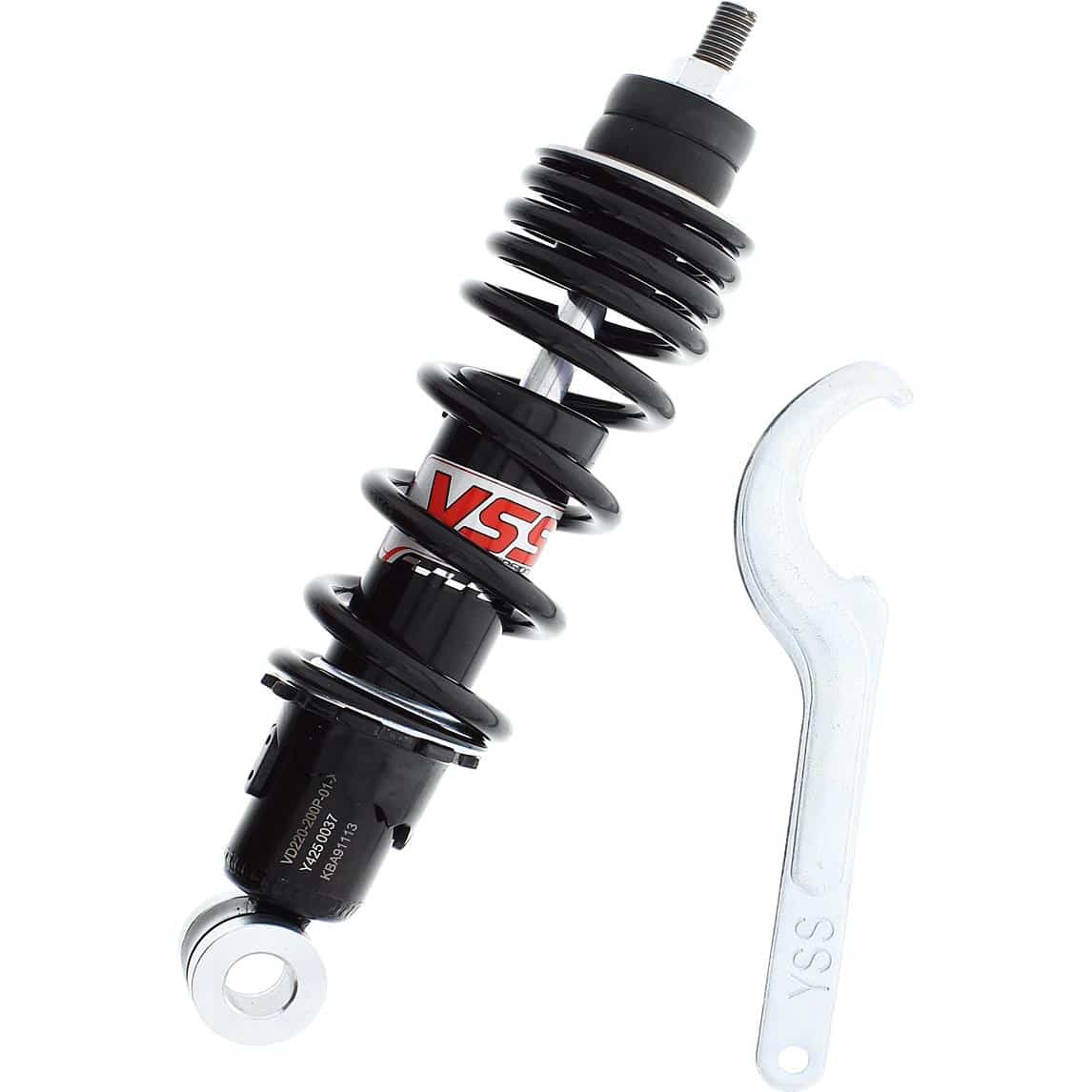 YSS Federbein VD220-200P-01-88 schwarz vorne für Vespa - Motorradteile & Ersatzteile - Federung & Gabel