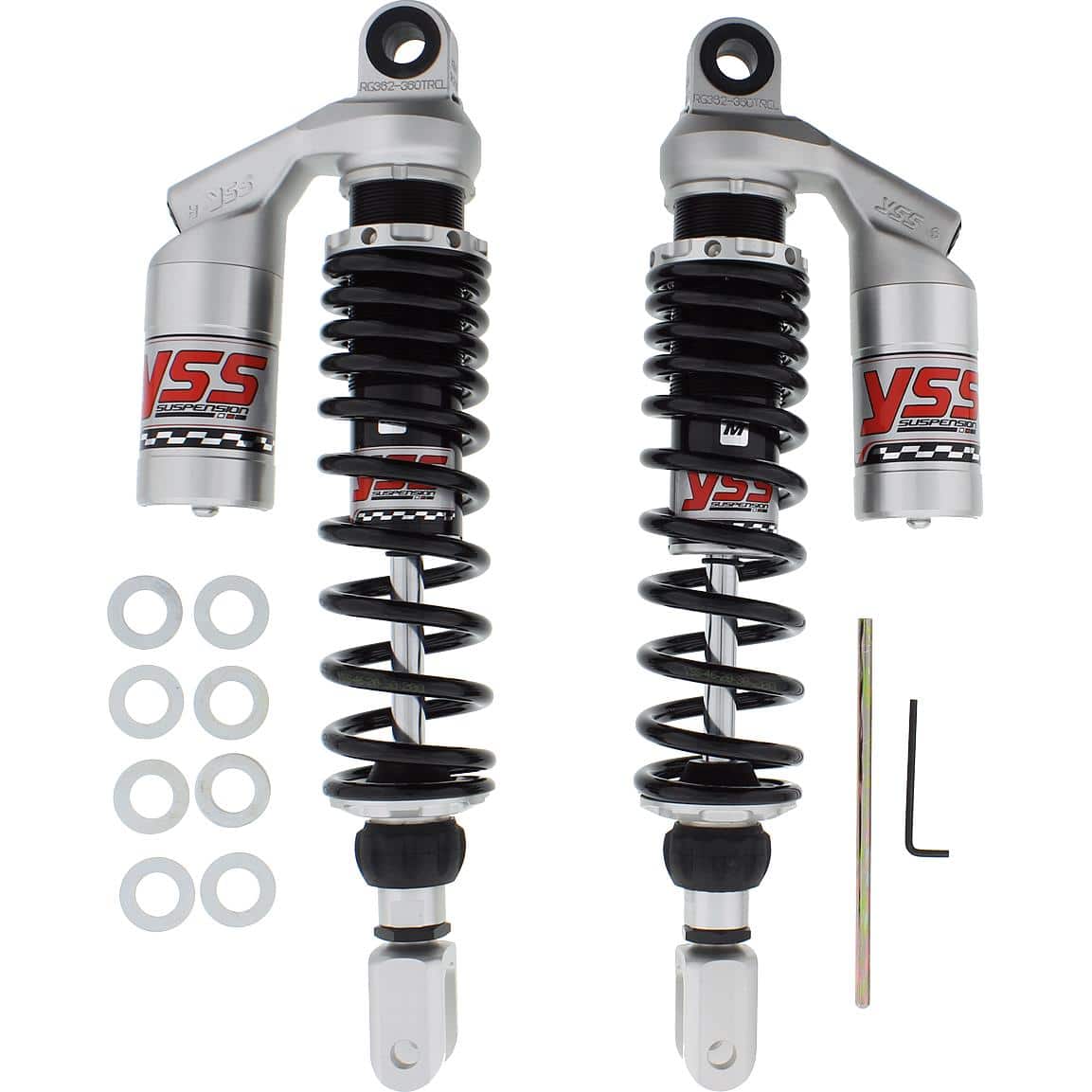 YSS Federbeine G362-Serie Stereo schwarz 360L für Honda CB/CBX - Motorradteile & Ersatzteile - Federung & Gabel